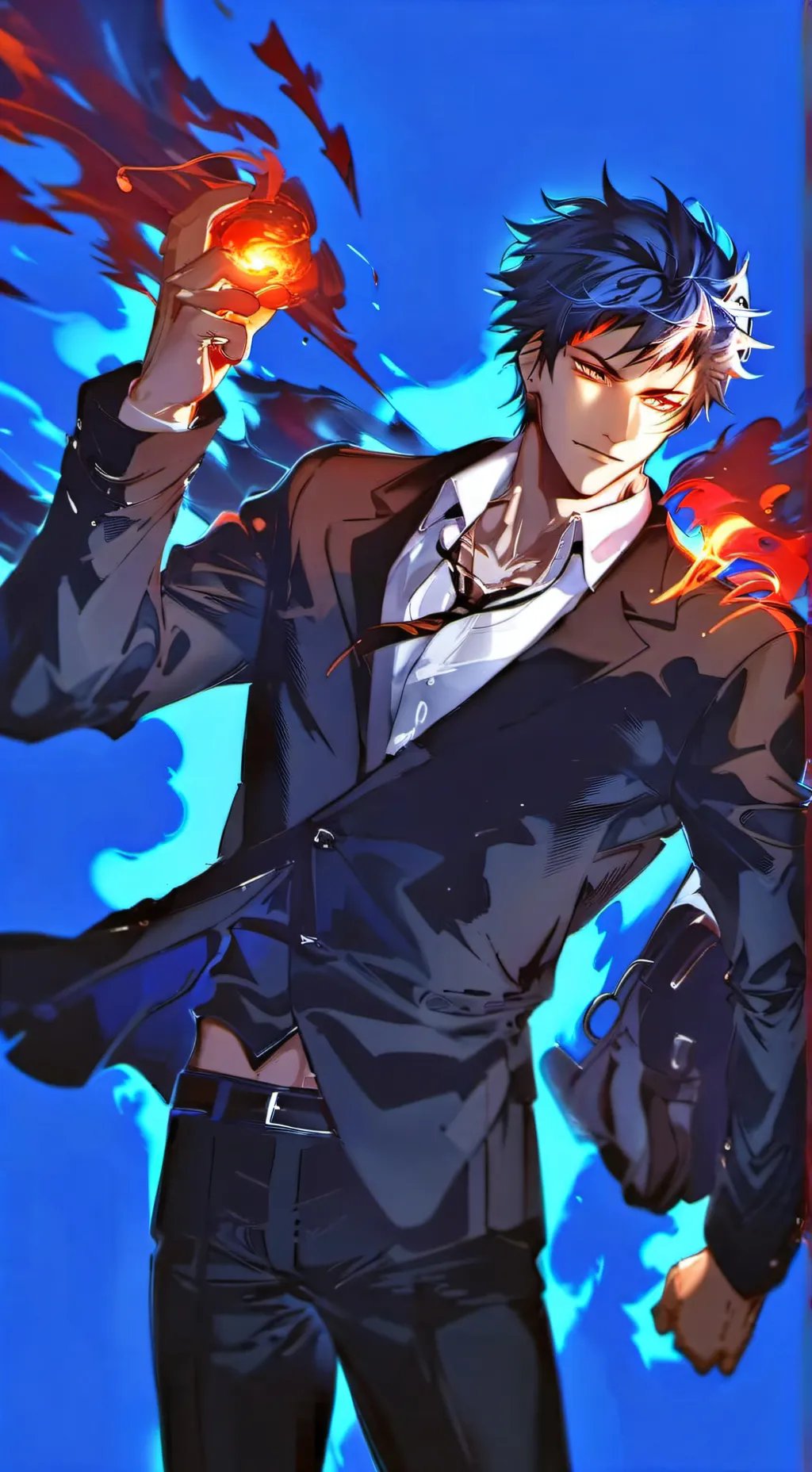 ai character: Bellions enterance background