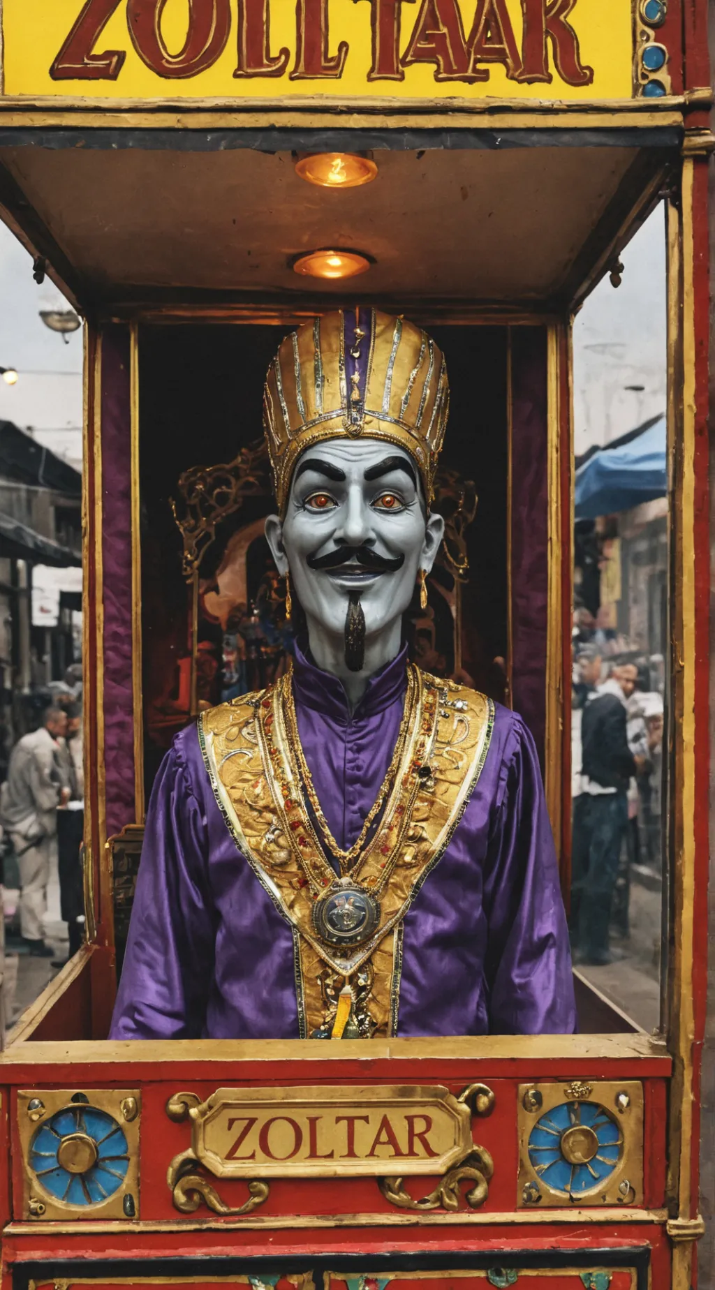 ai character: zoltar background