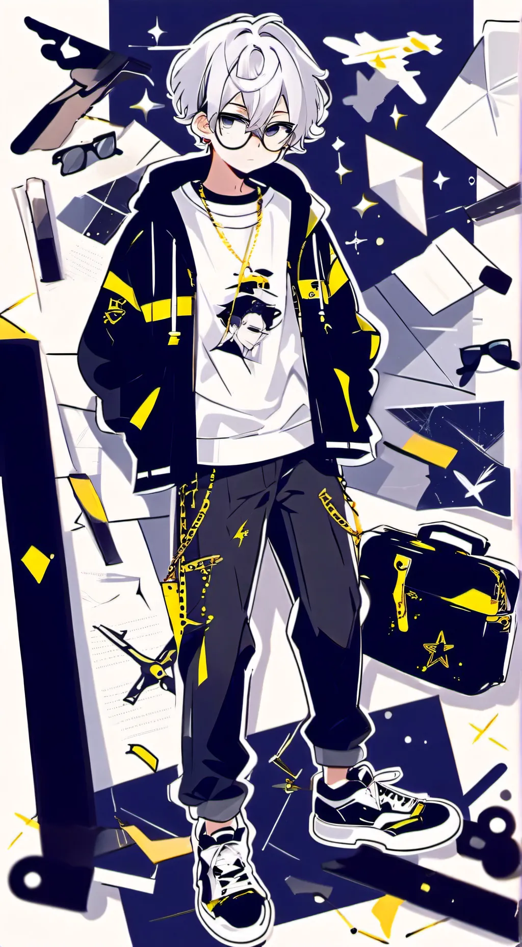ai character: Alex background