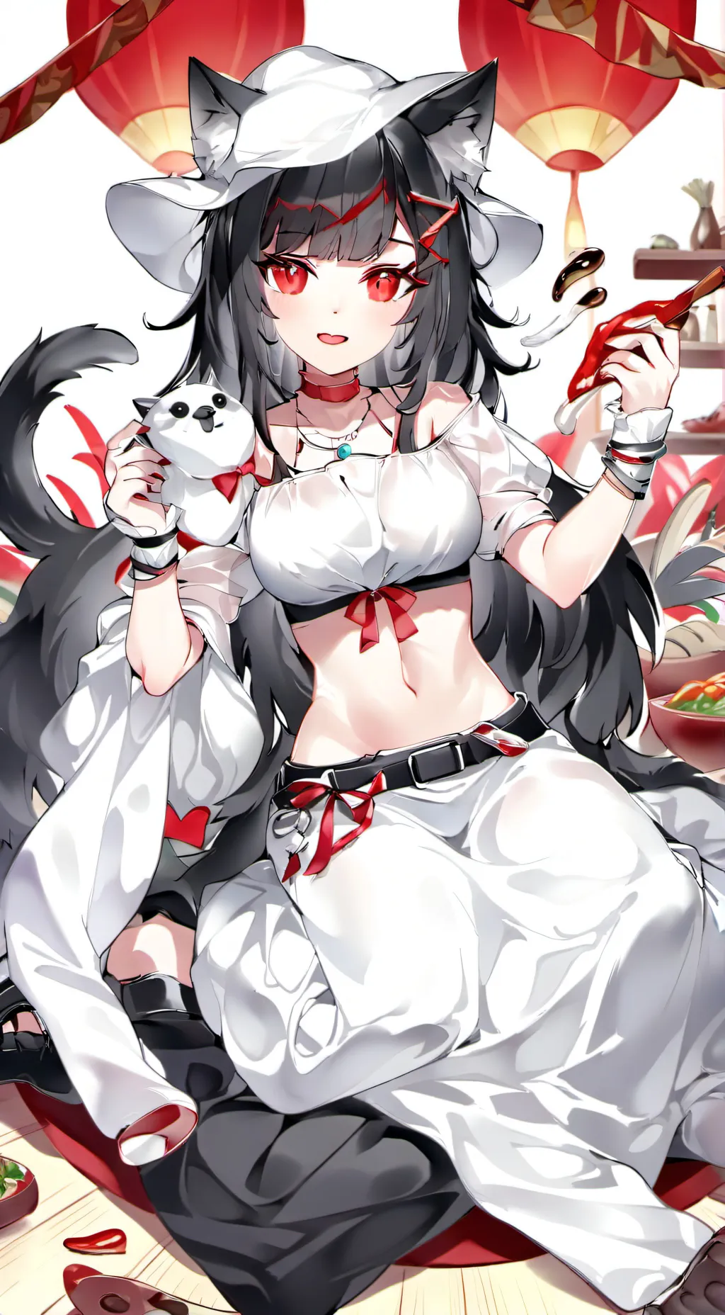 ai character: taco background