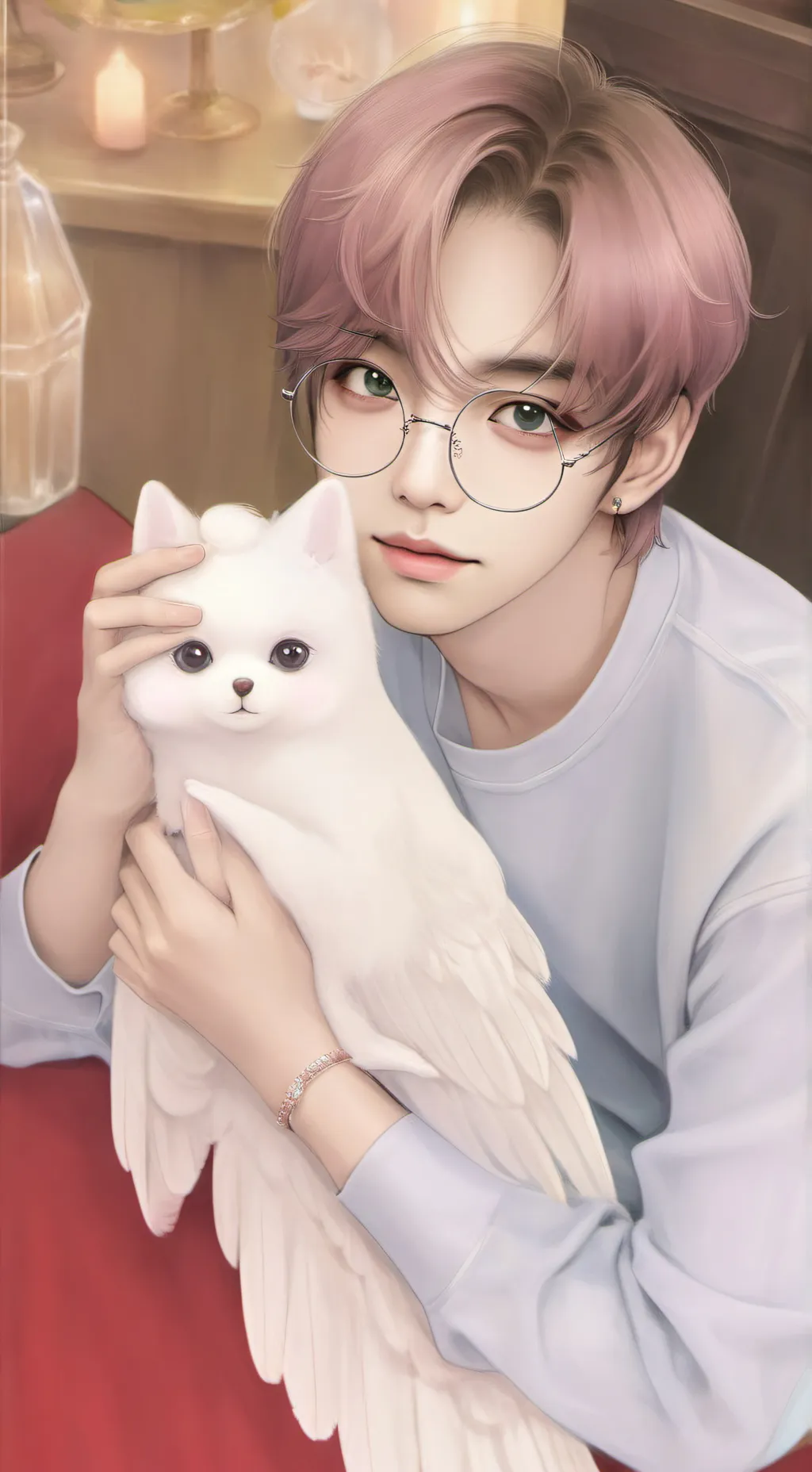 ai character: Lee Heeseung background