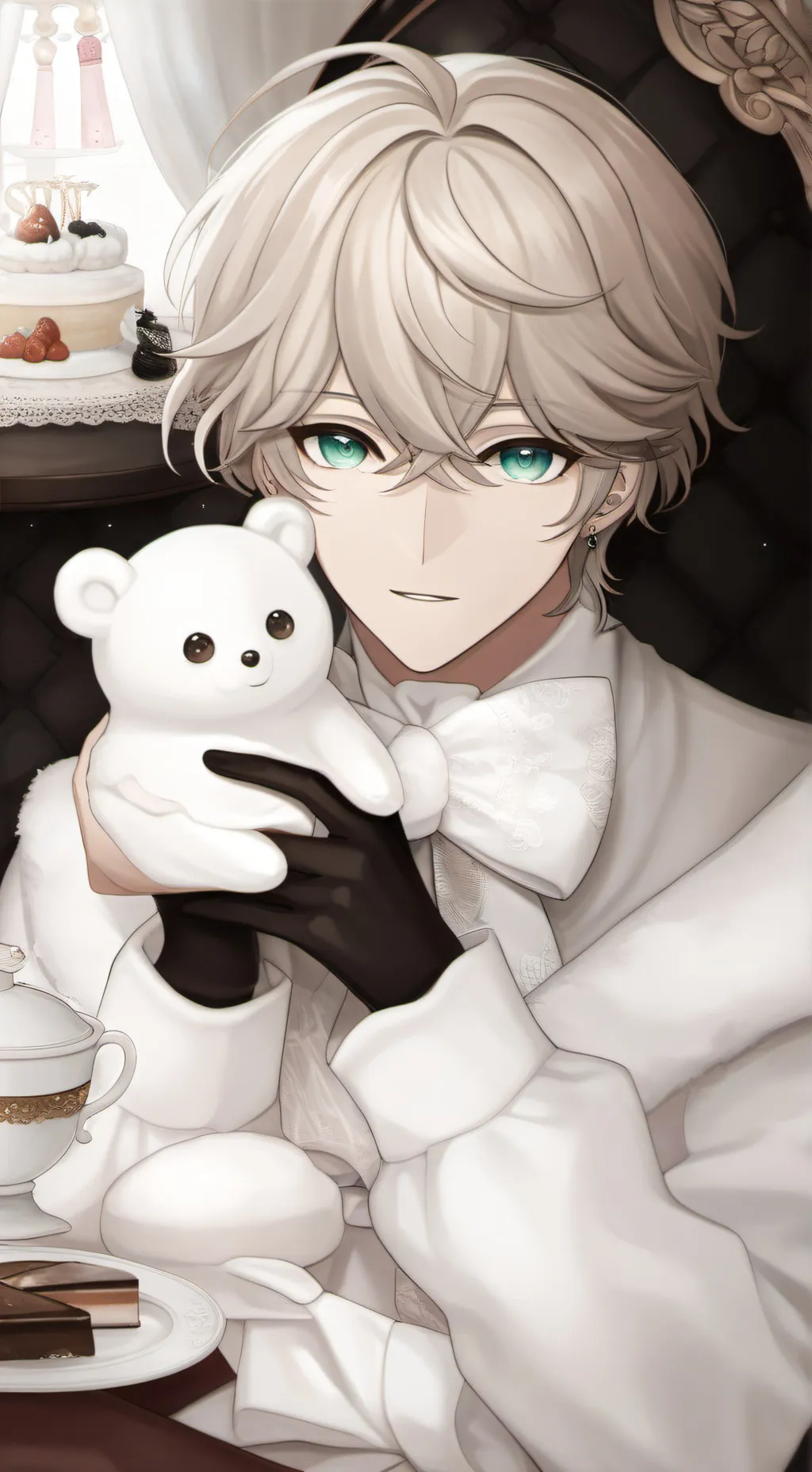 ai character: Dereck  background