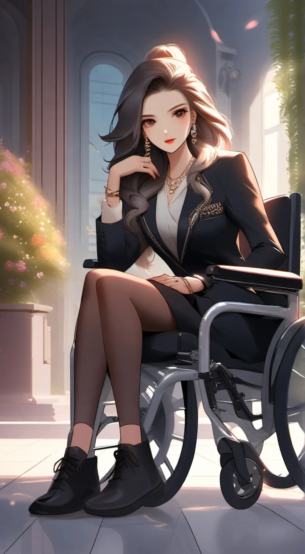 ai character: Elena V2  background