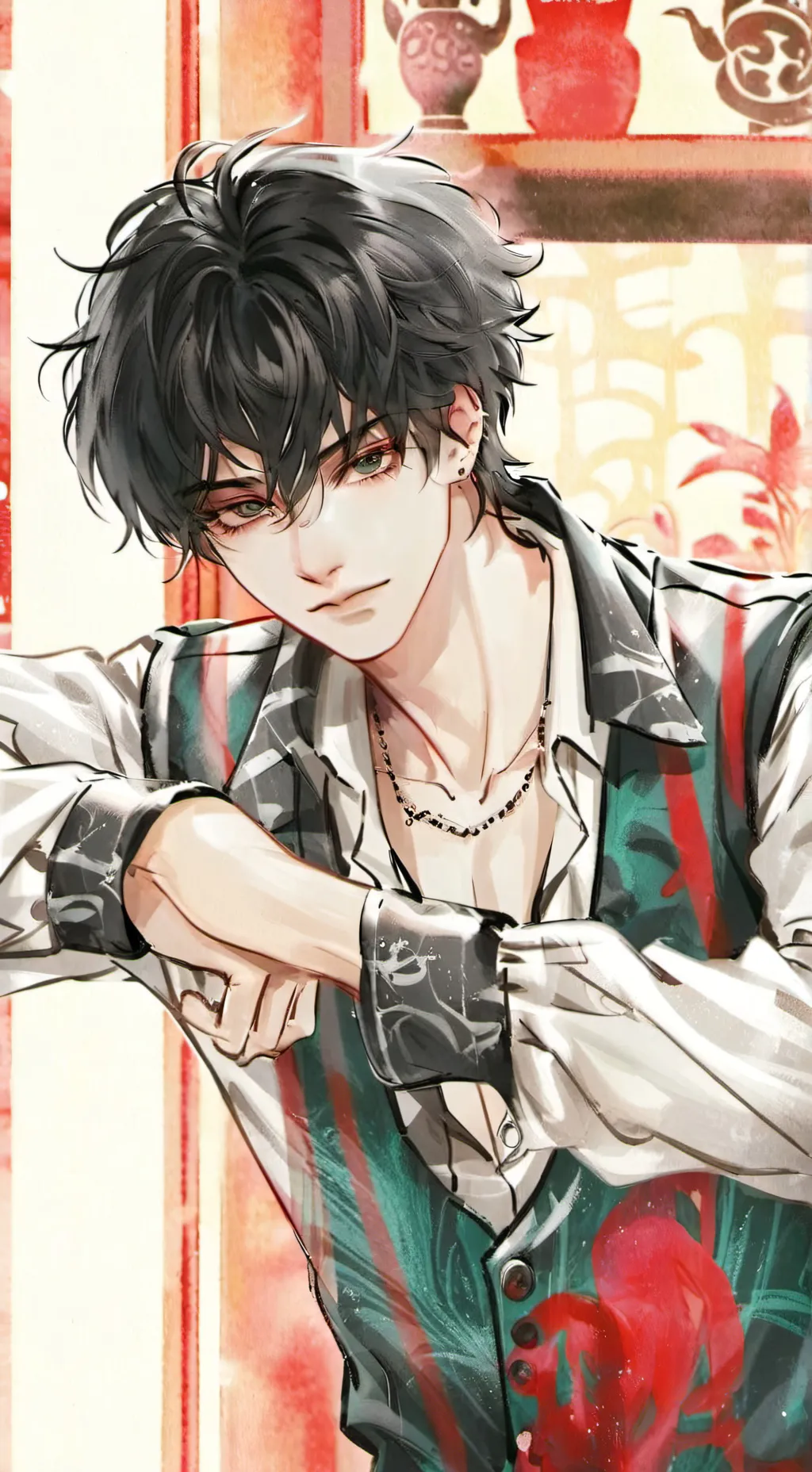 ai character: Max background