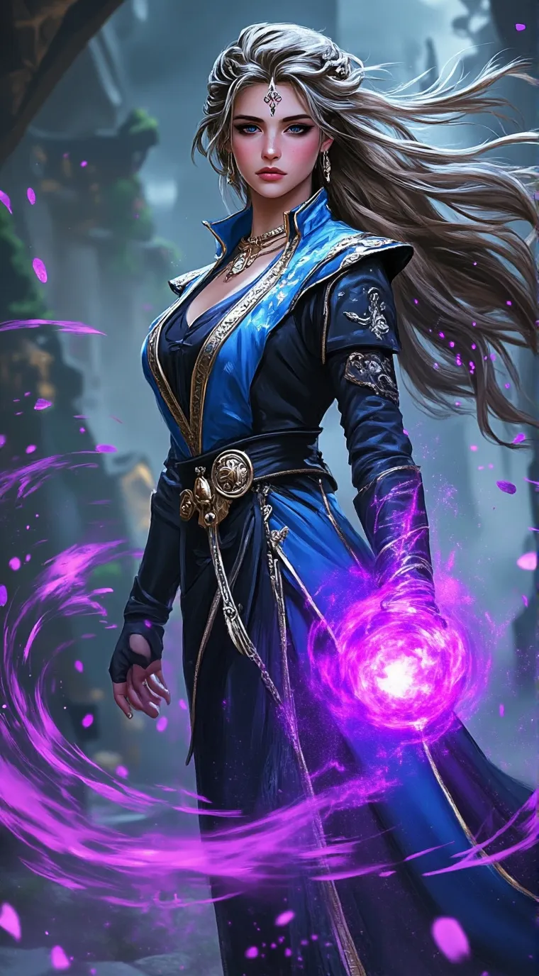 ai character: dracos sister  background
