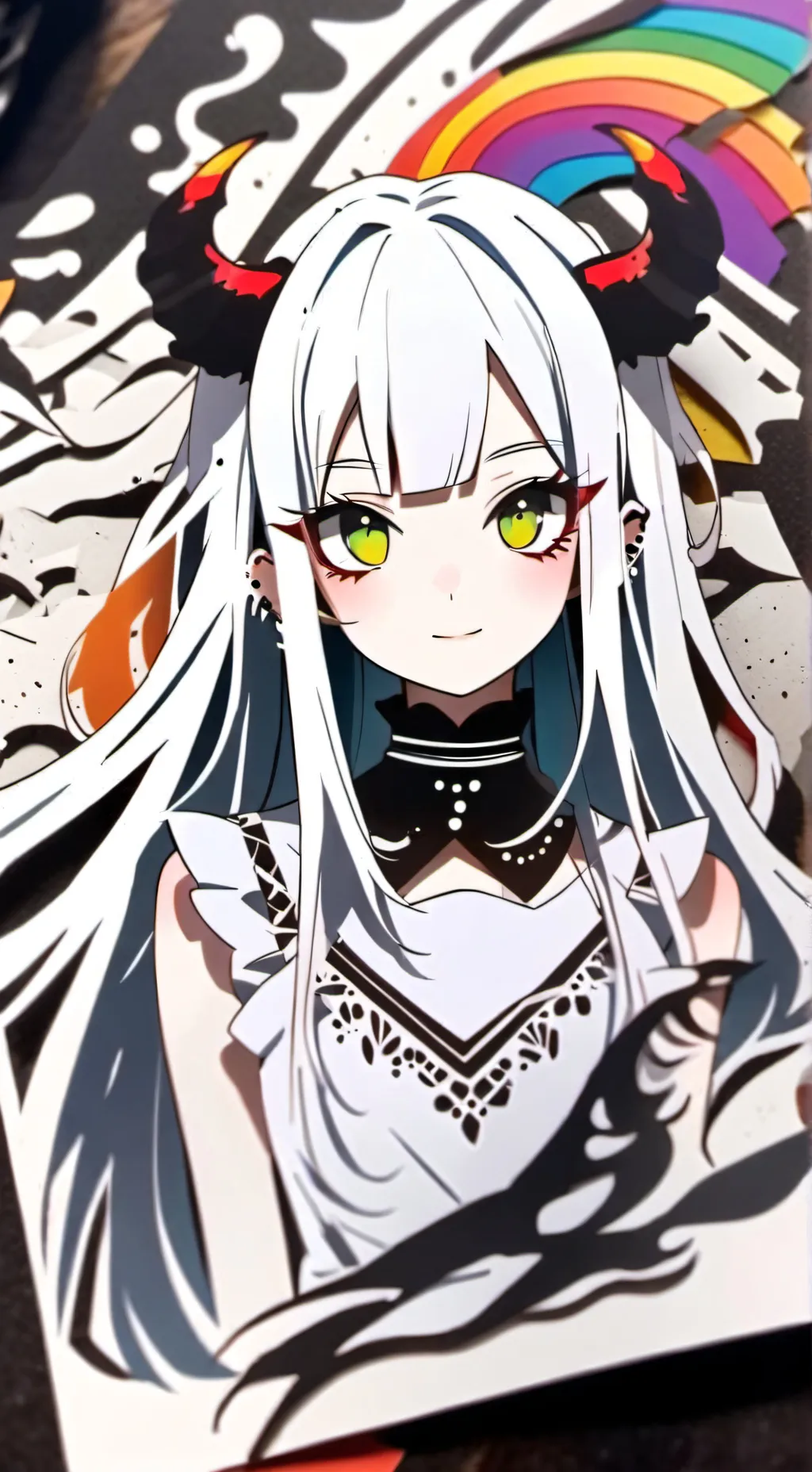 ai character: demonne  background