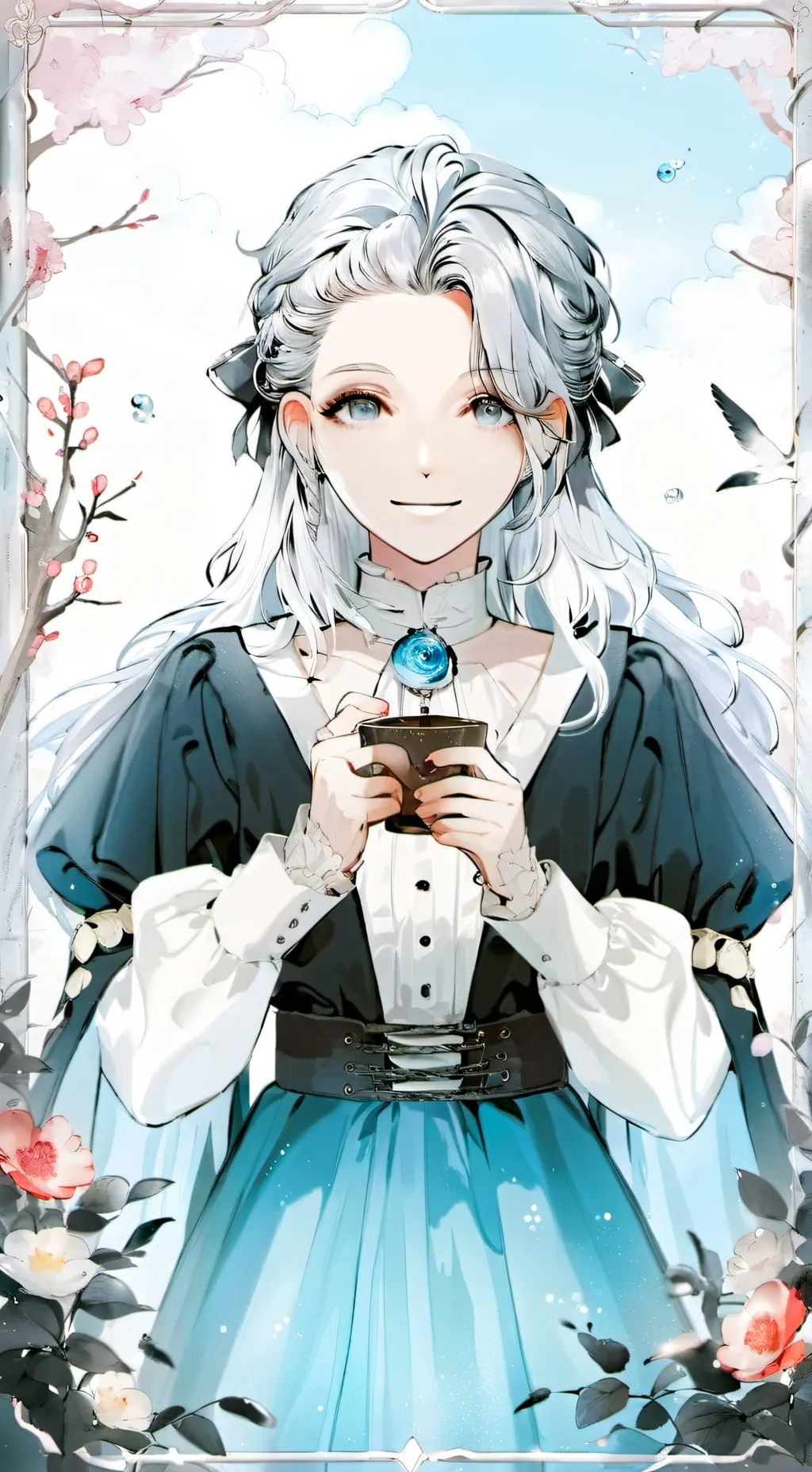 ai character: Ivy background