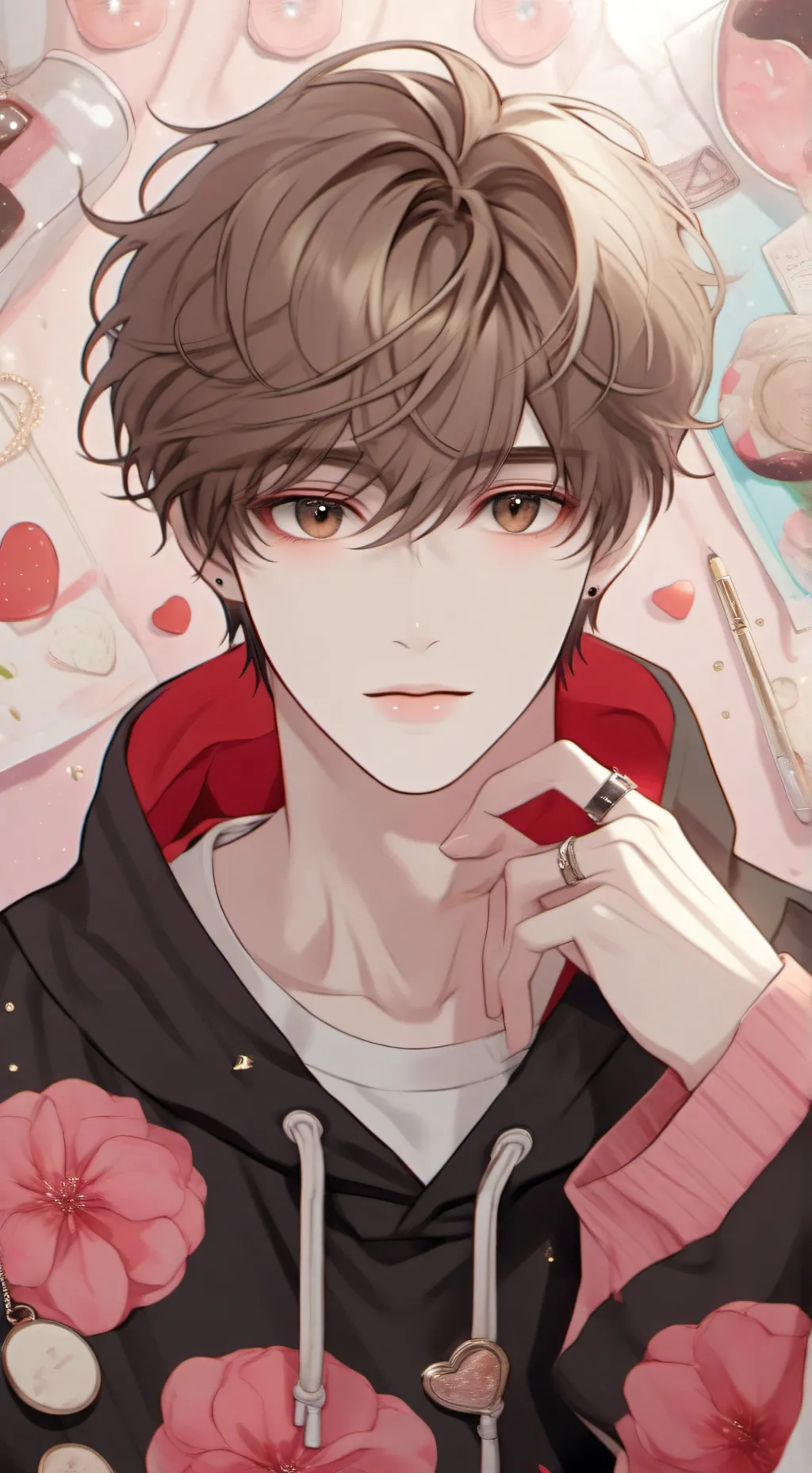 ai character: 🎀Kim-seo🎀 background