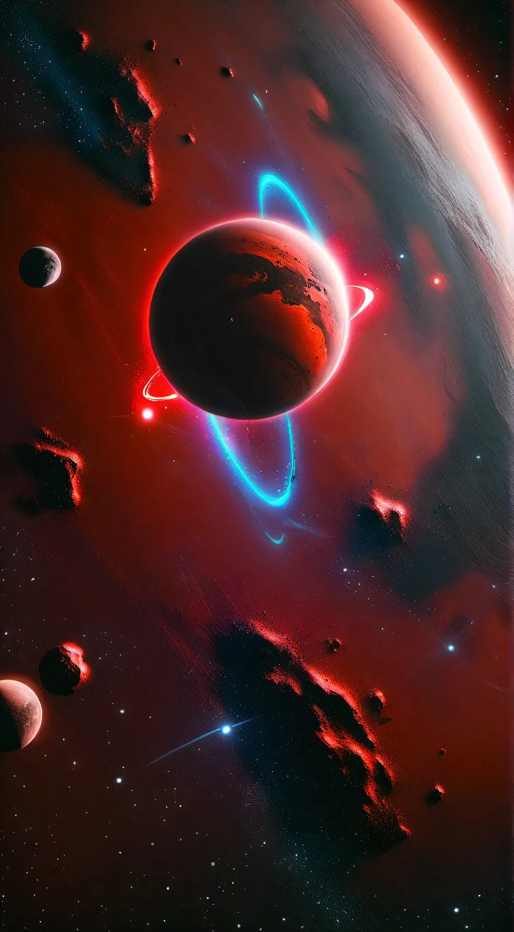 ai character: Planet Vegeta  background