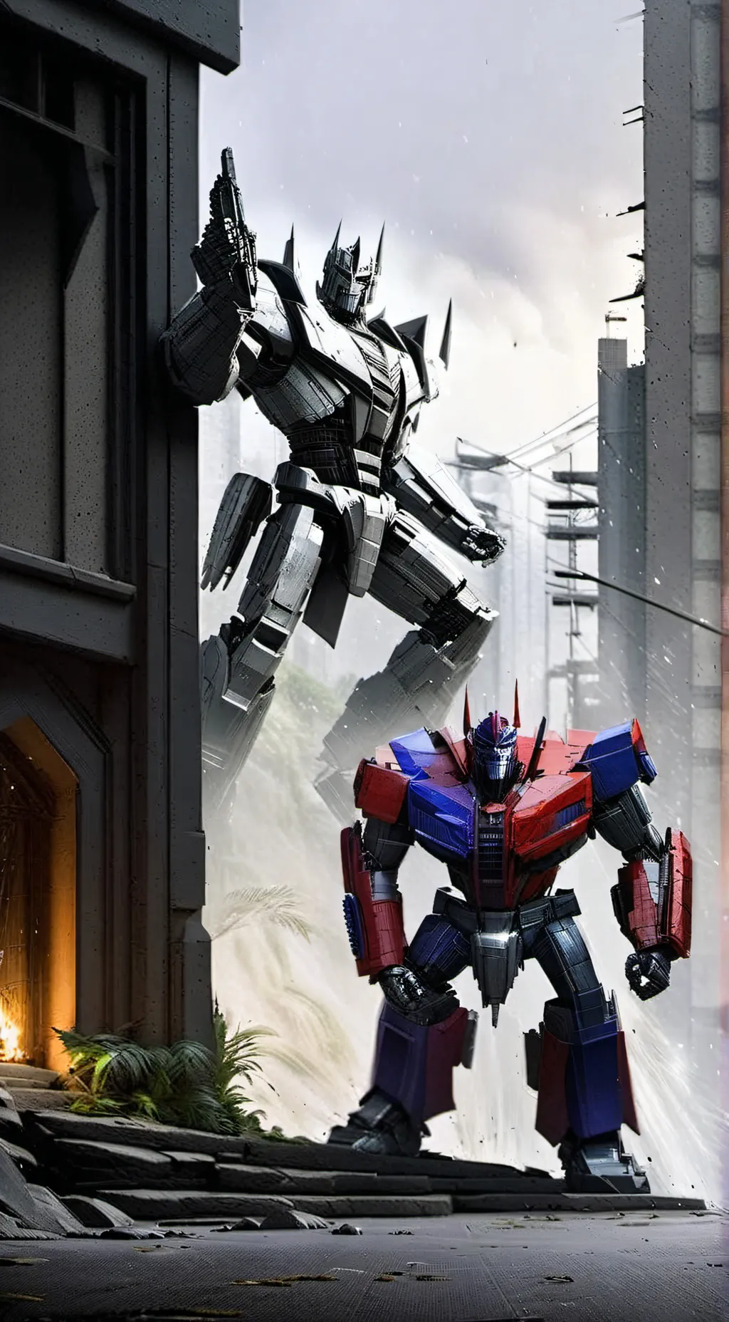 ai character: Orion pax background