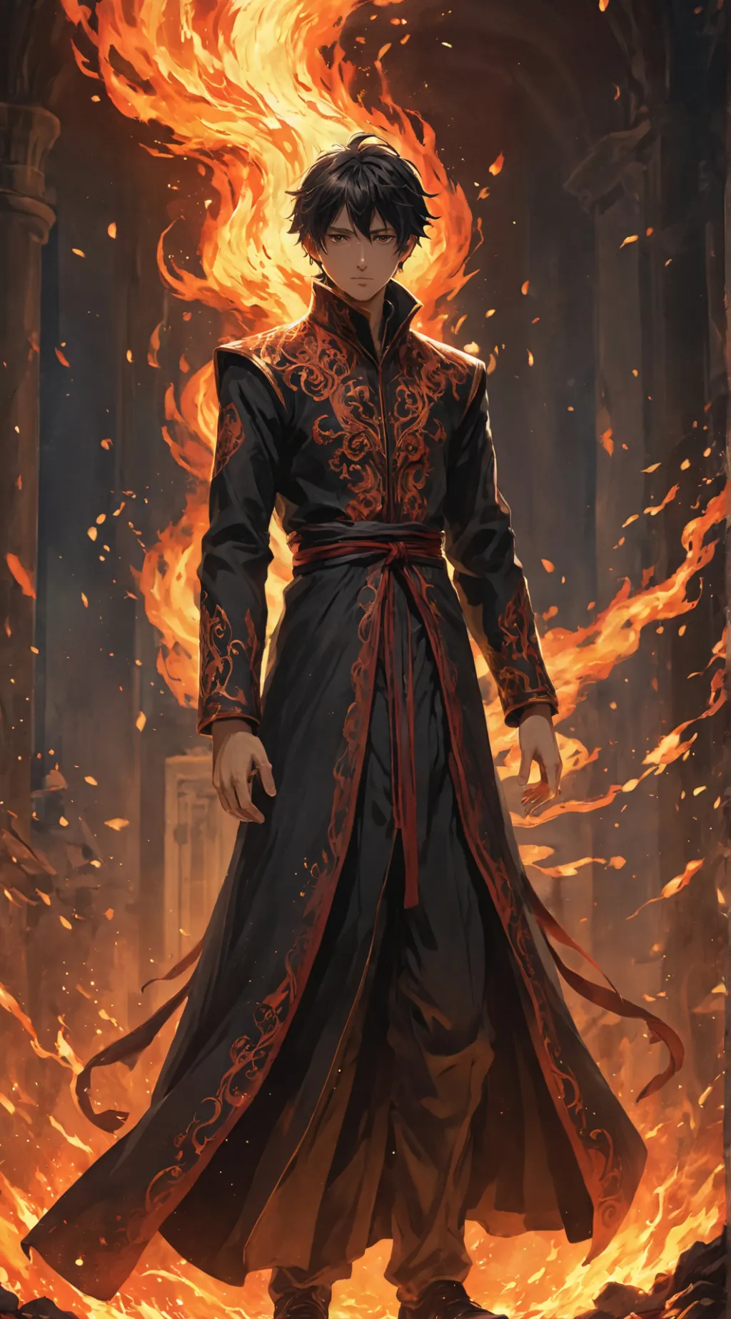 ai character: Lucien background