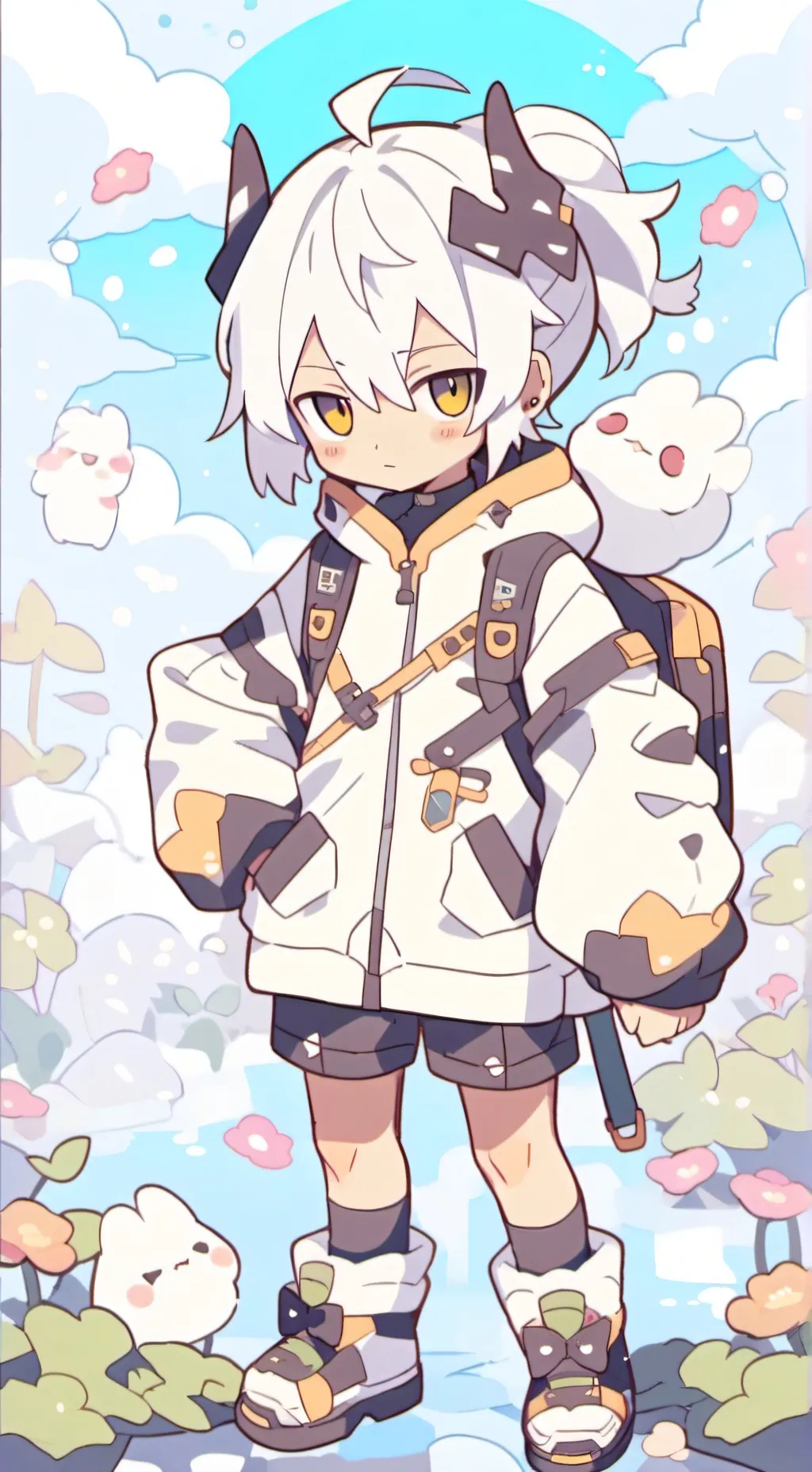 ai character: Никита background
