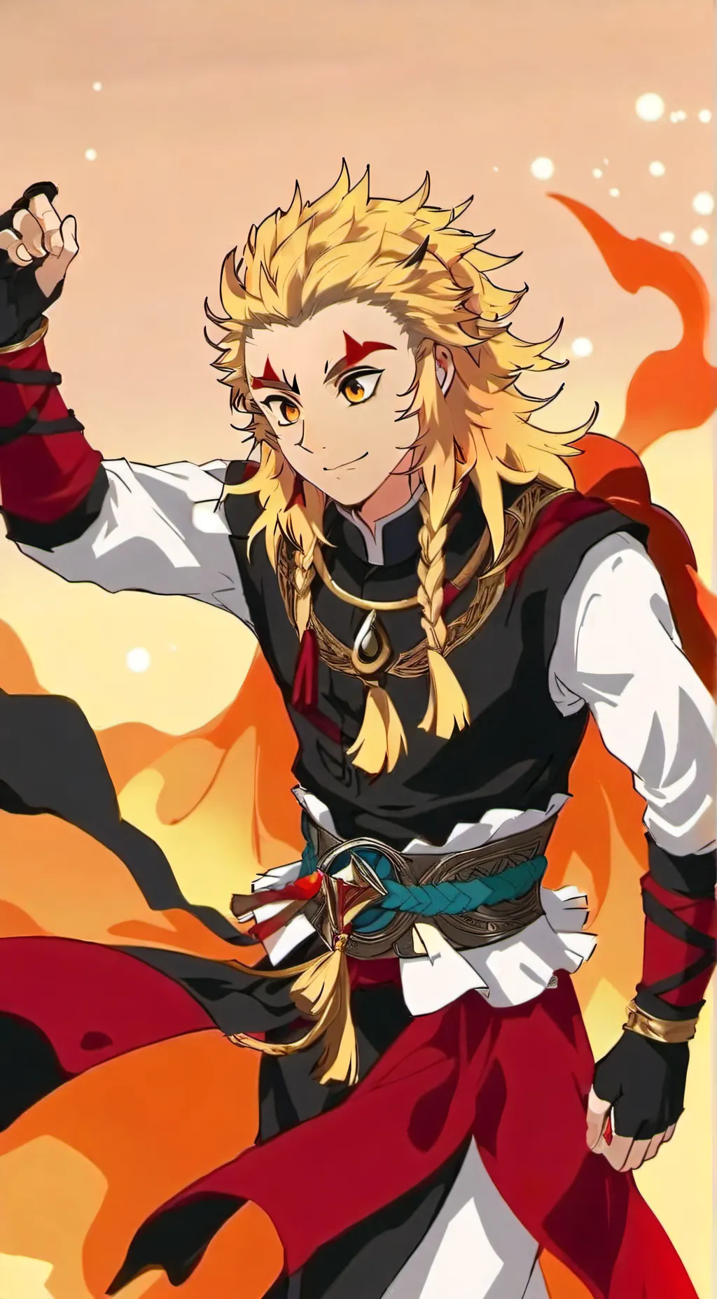 ai character: Ringuku  background