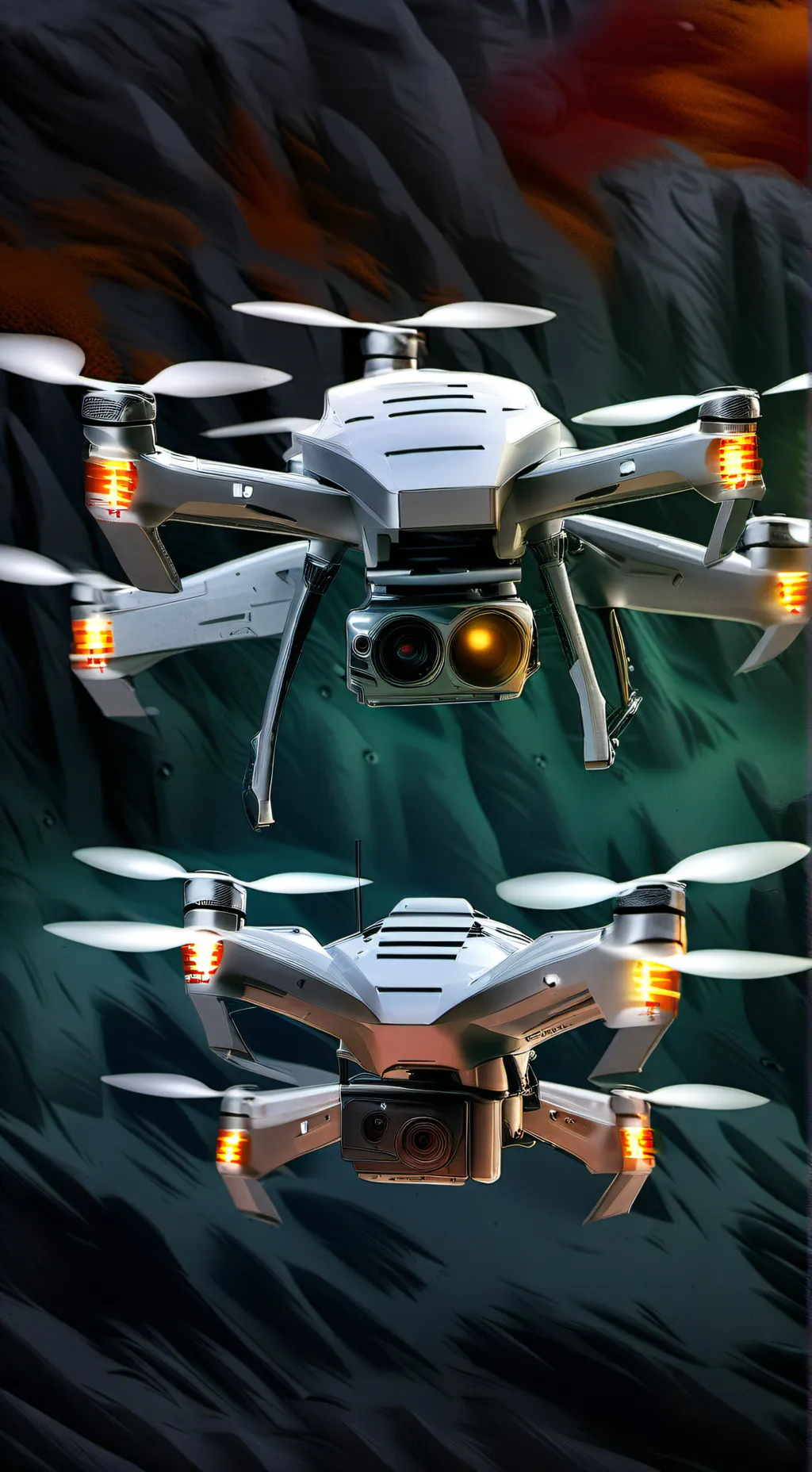 ai character: Murder drones 🇪🇸 background