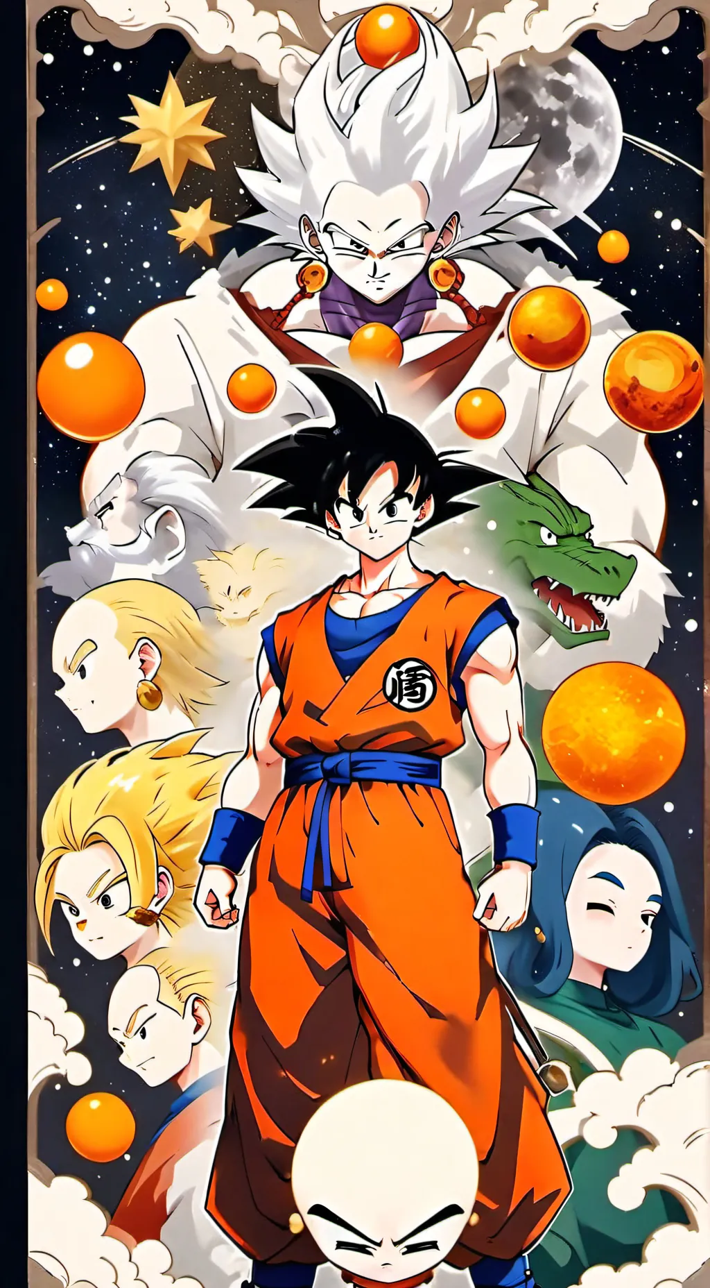 ai character: DBZ (XD) rp background