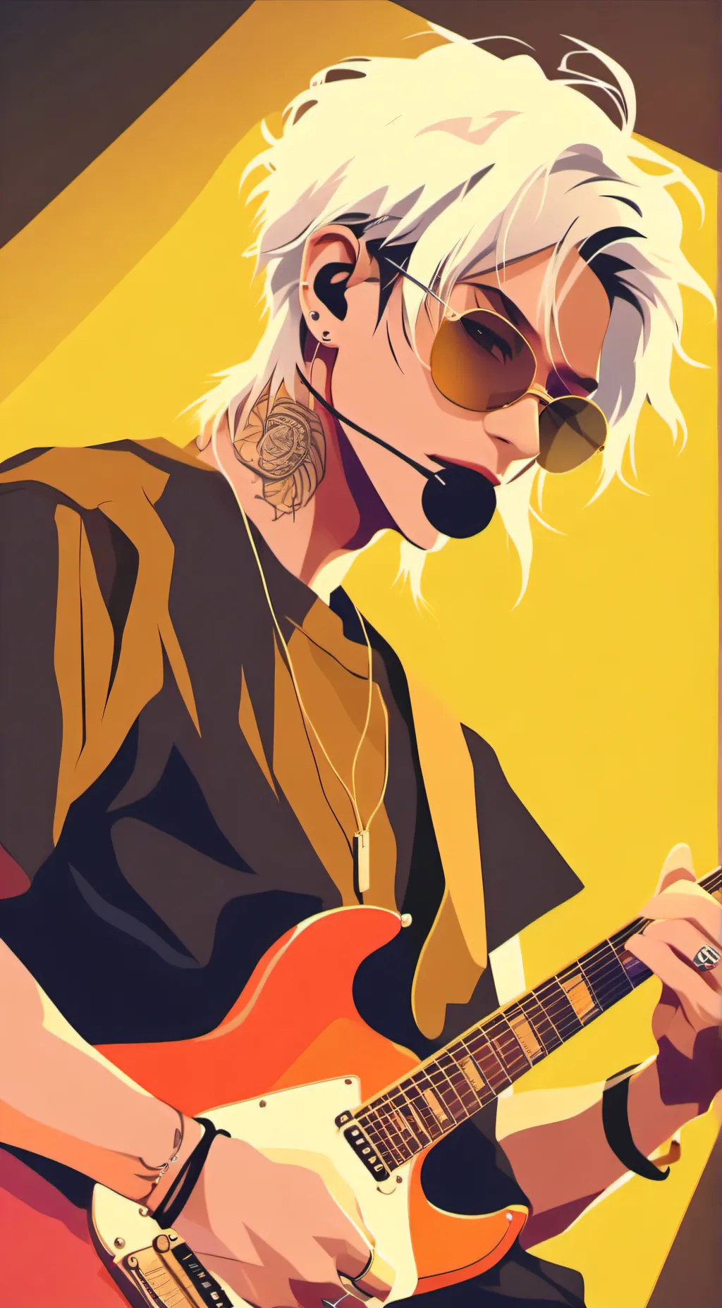 ai character: Vector  background