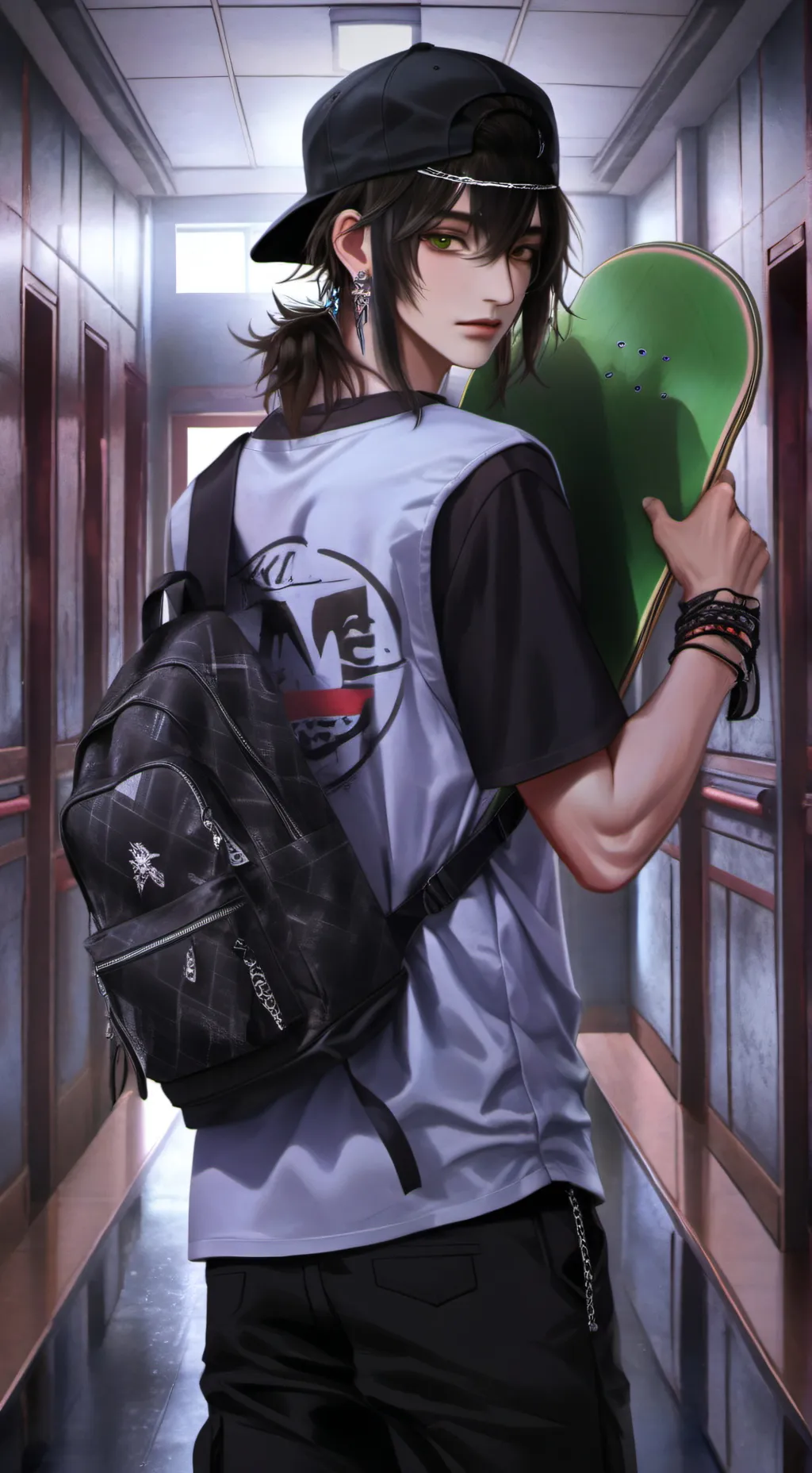 ai character: Blake Anderson background