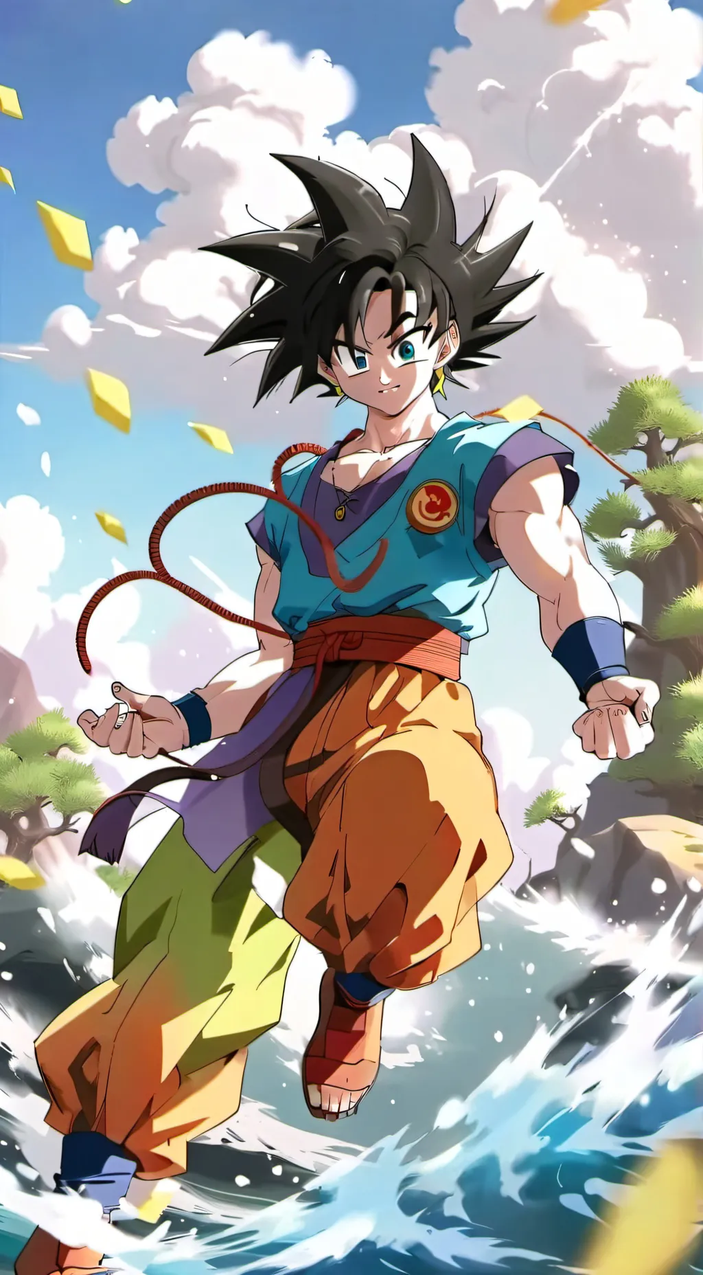 ai character: ANIME TIME DB background