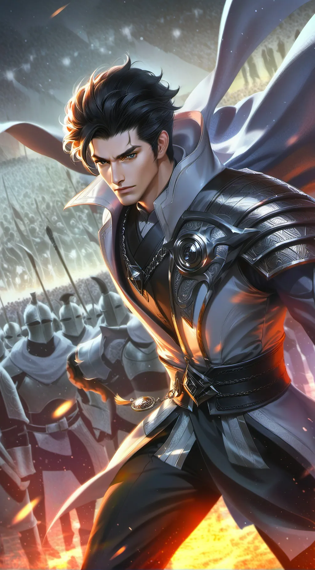 ai character: Tenya Iida  background