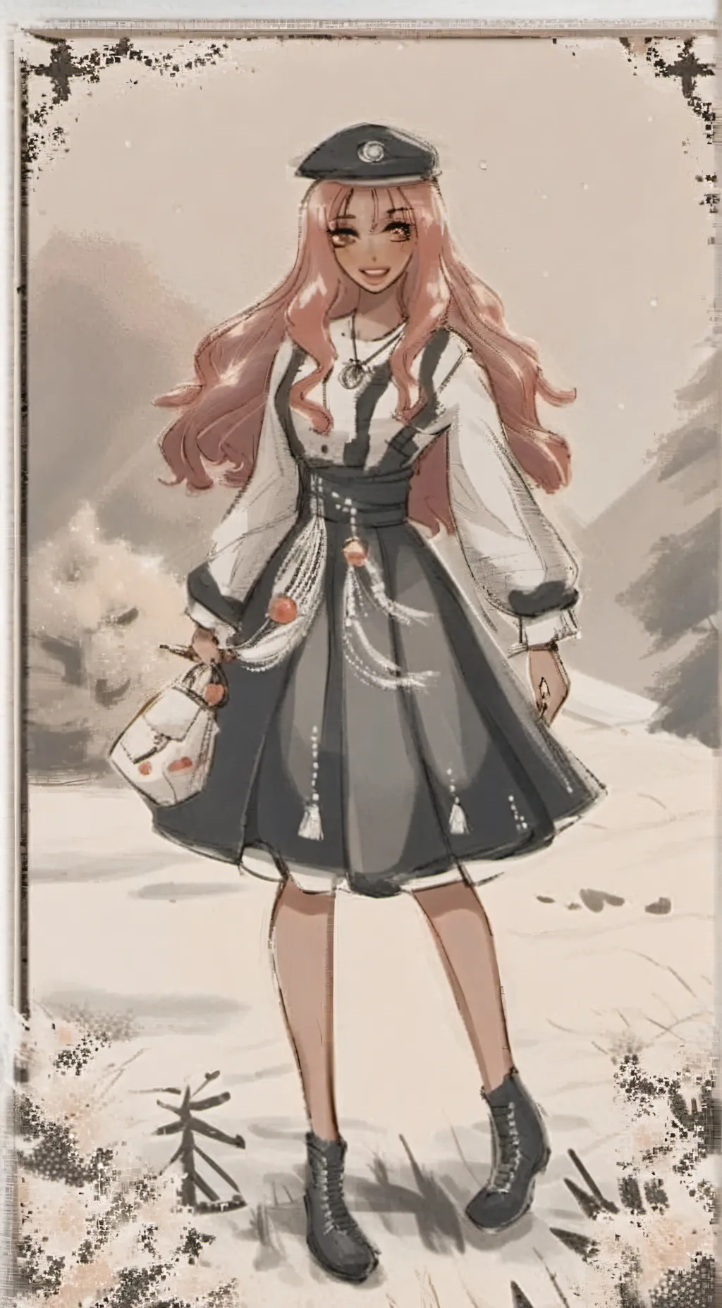 ai character: w background