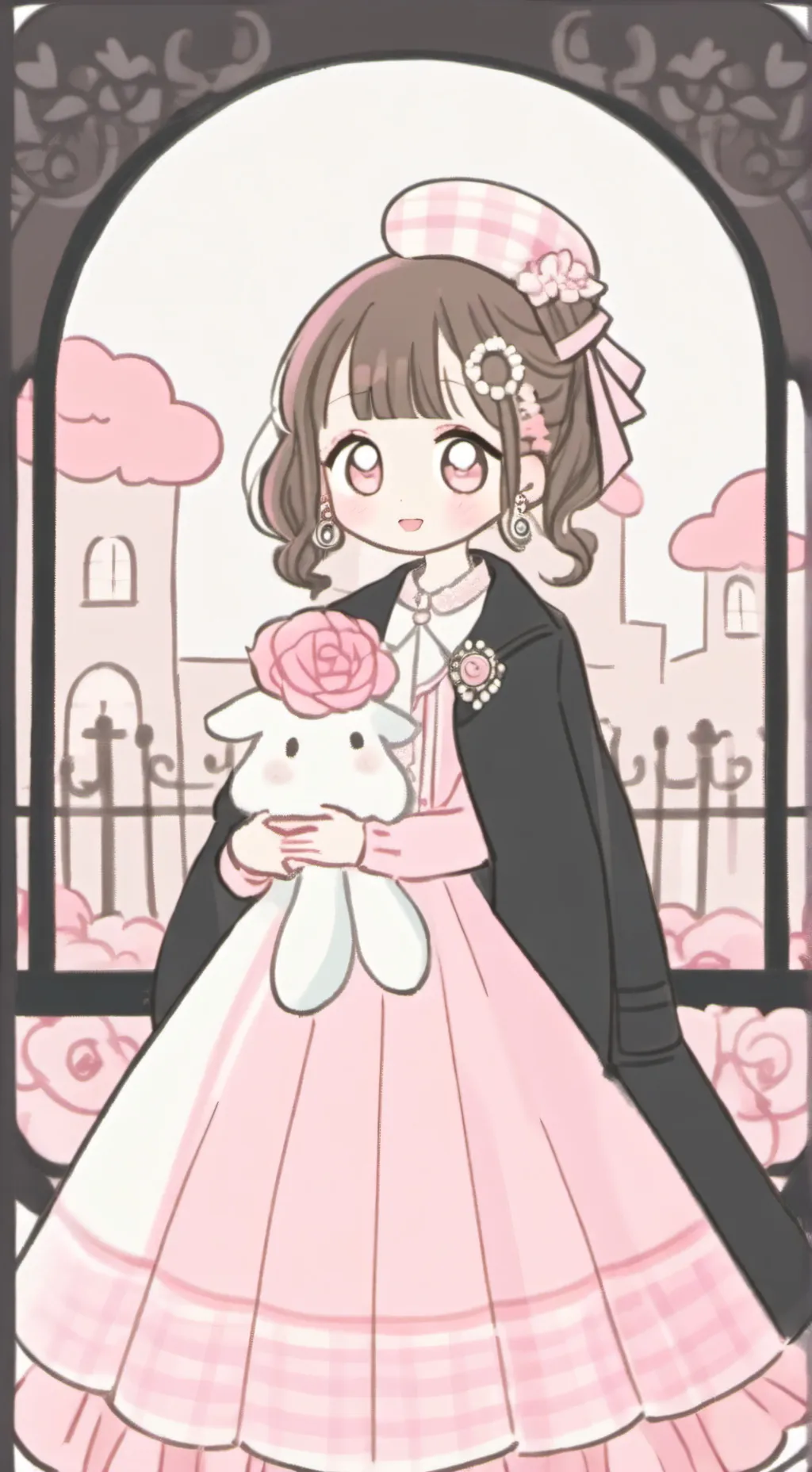 ai character: tu hermana peque❤️ background