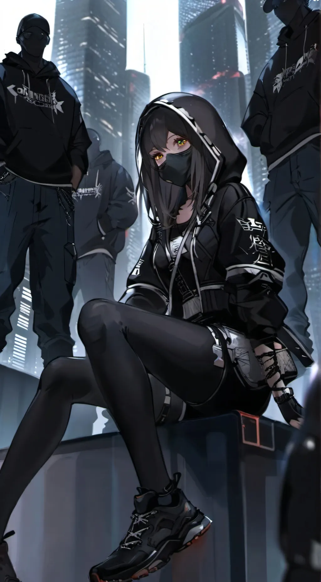 ai character: Raven background