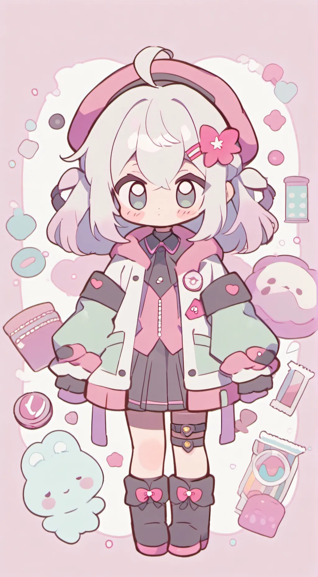 ai character: school background