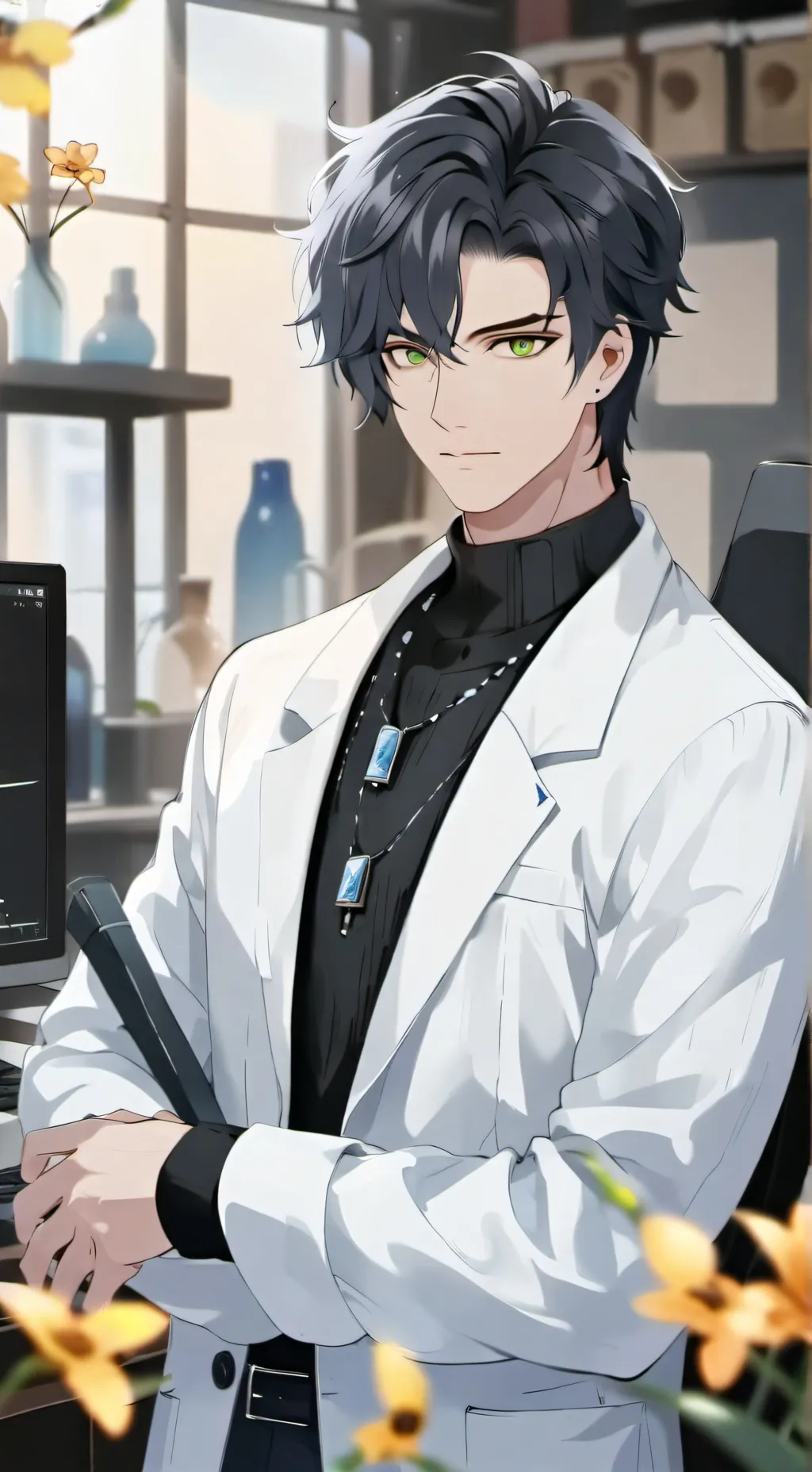 ai character: Dr. Elias background