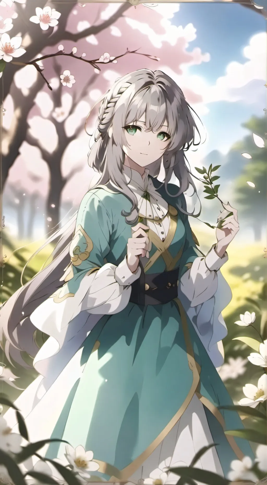 ai character: Melissa y su grupo background