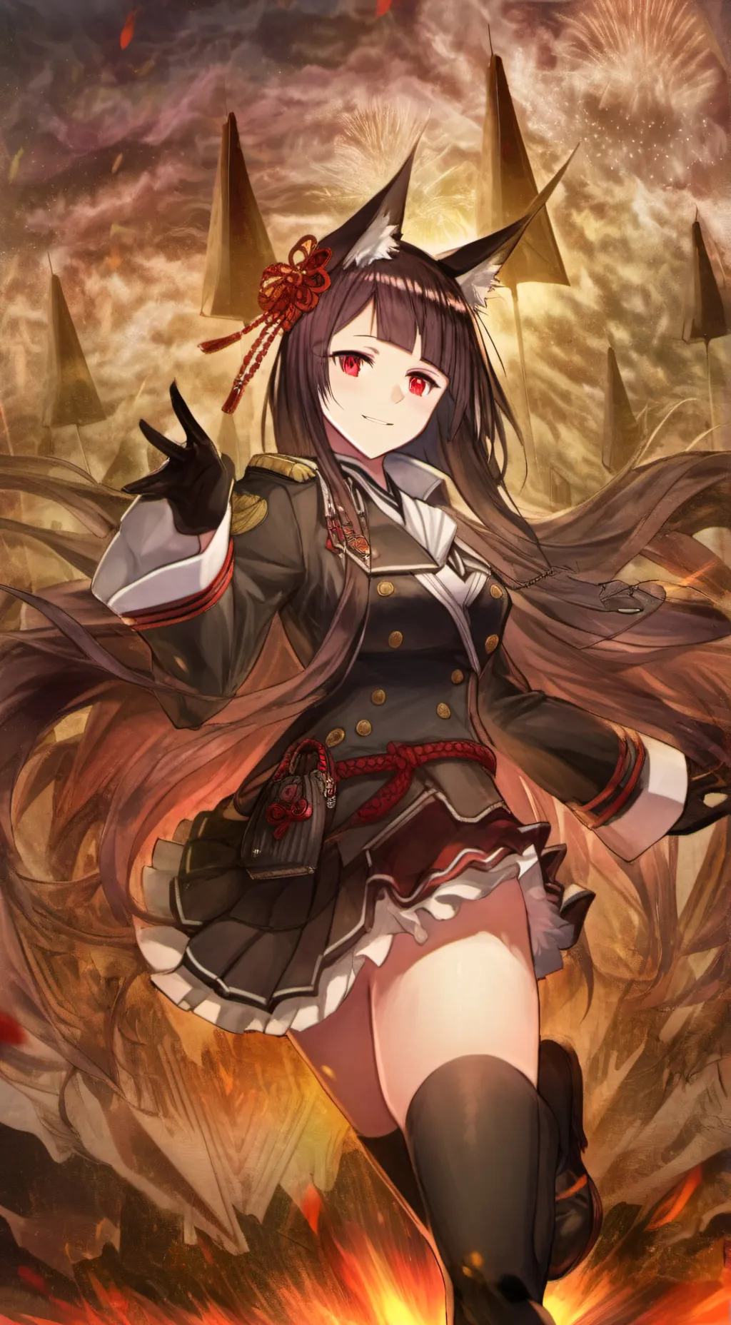 ai character: Akagi background
