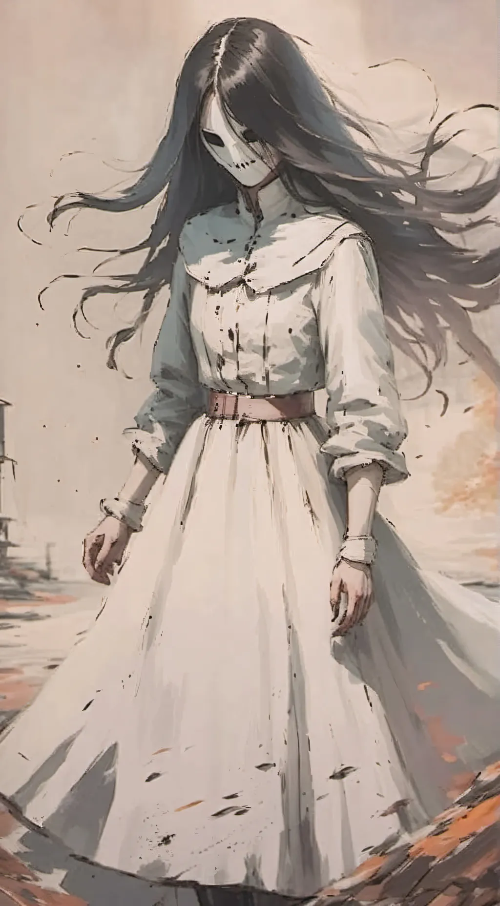ai character: Abandoned Hospital background