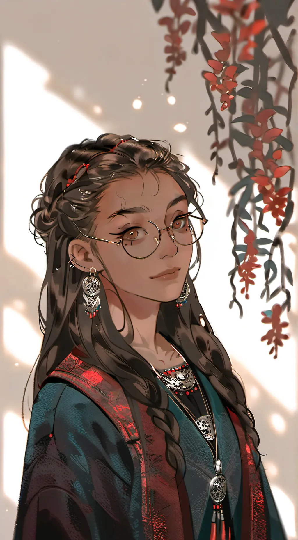ai character: Sarah background