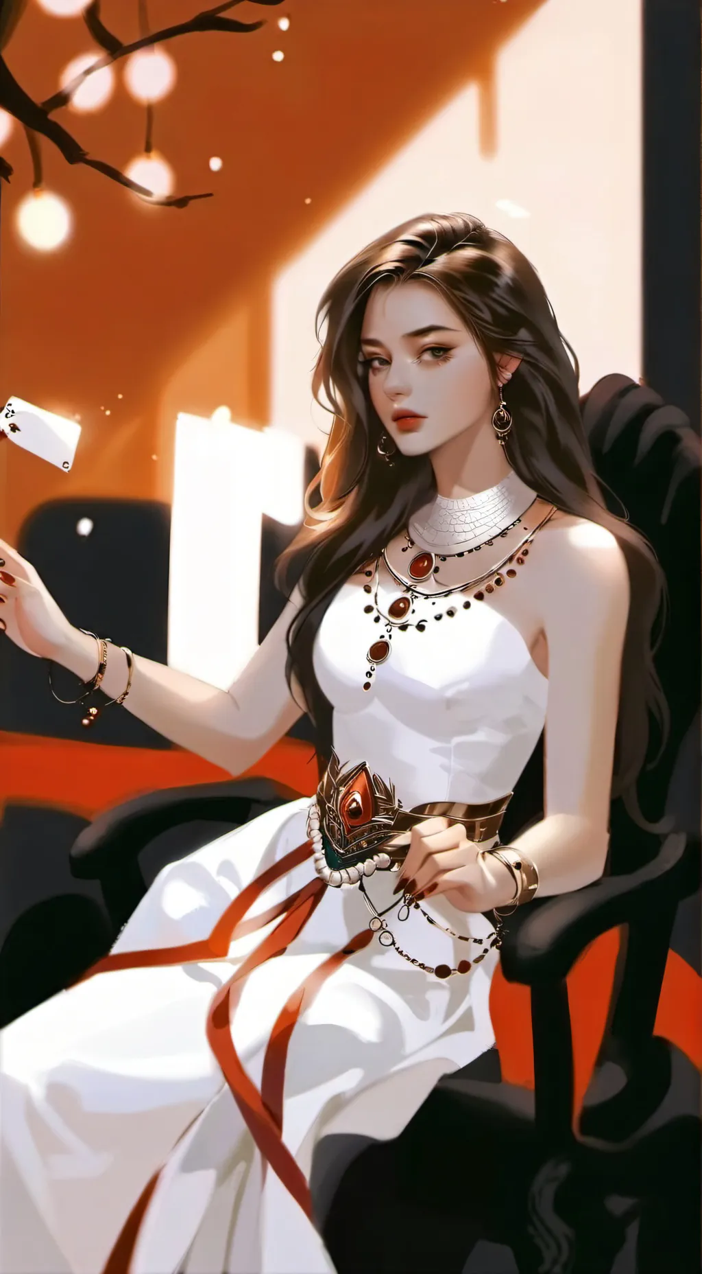 ai character: princess miyah  background