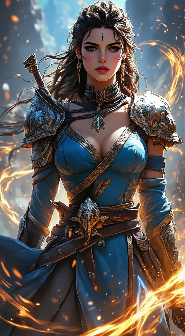 ai character: Anastasia  background