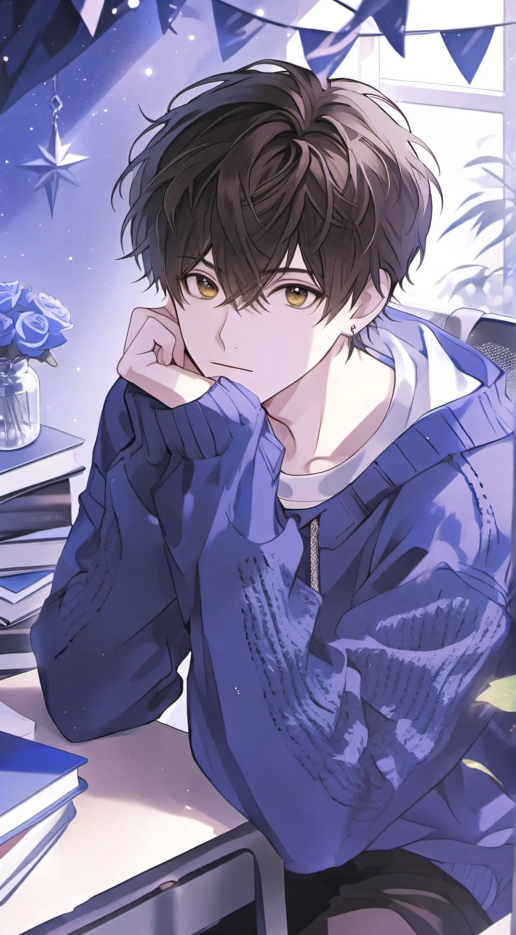 ai character: Jason  background
