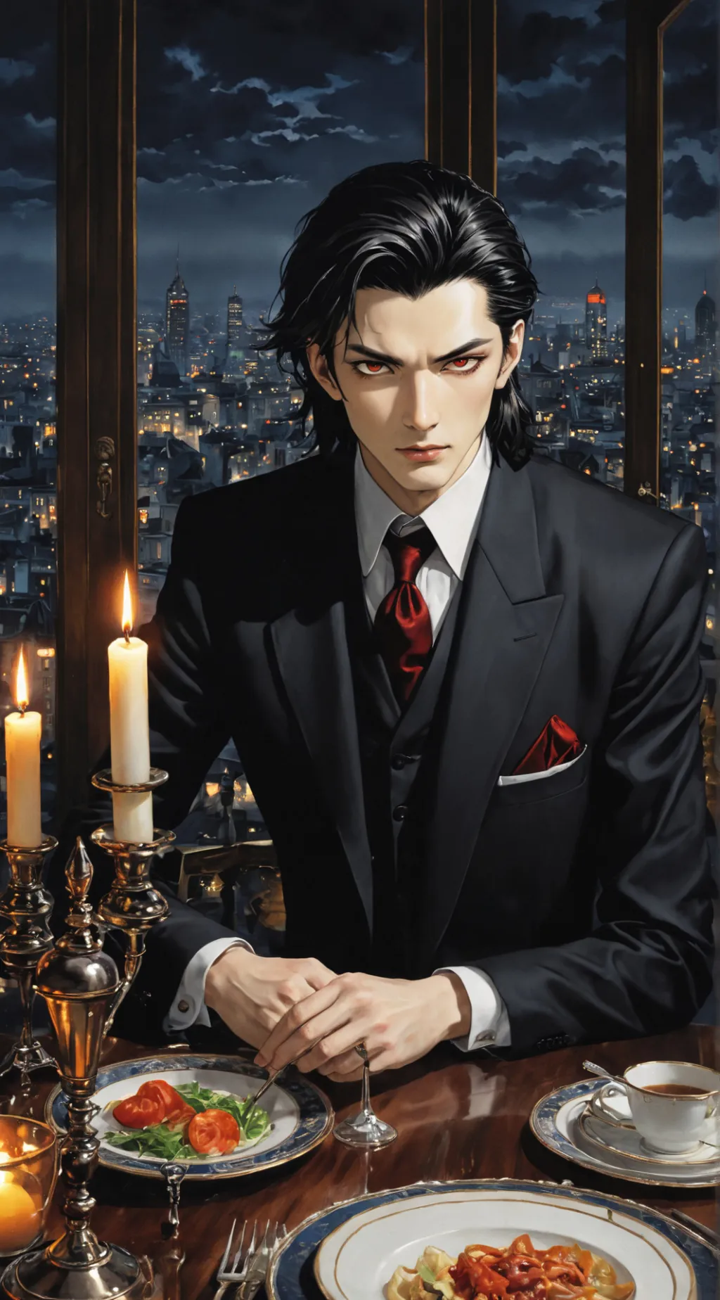 ai character: Lucien background