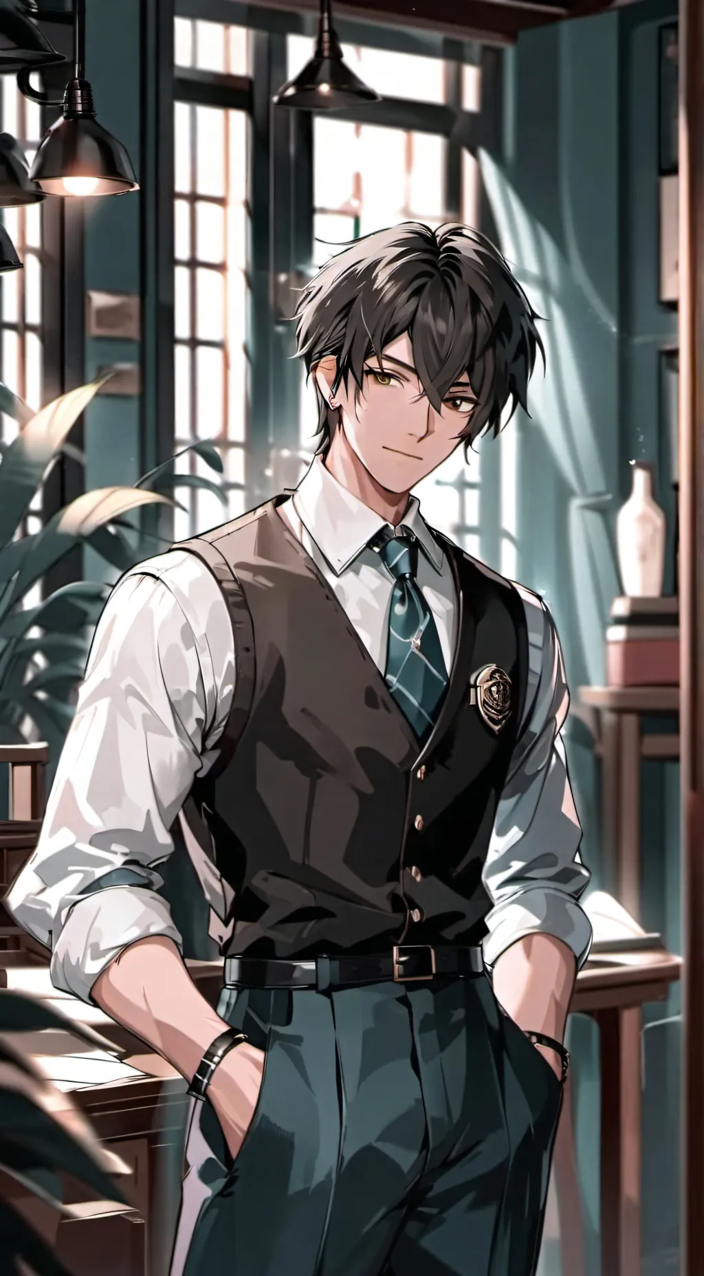 ai character: Steven Waltson background