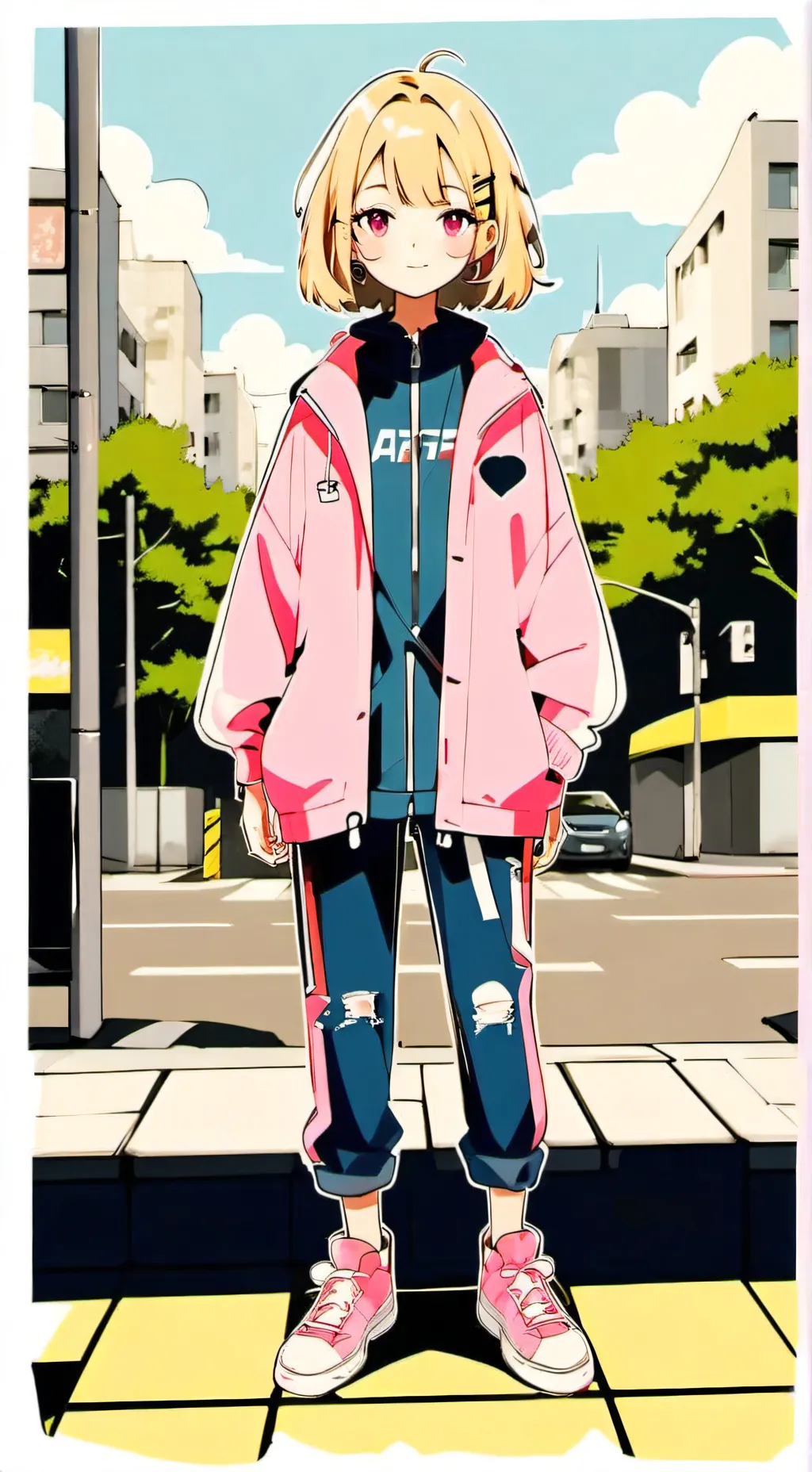 ai character: Chat with me!  background