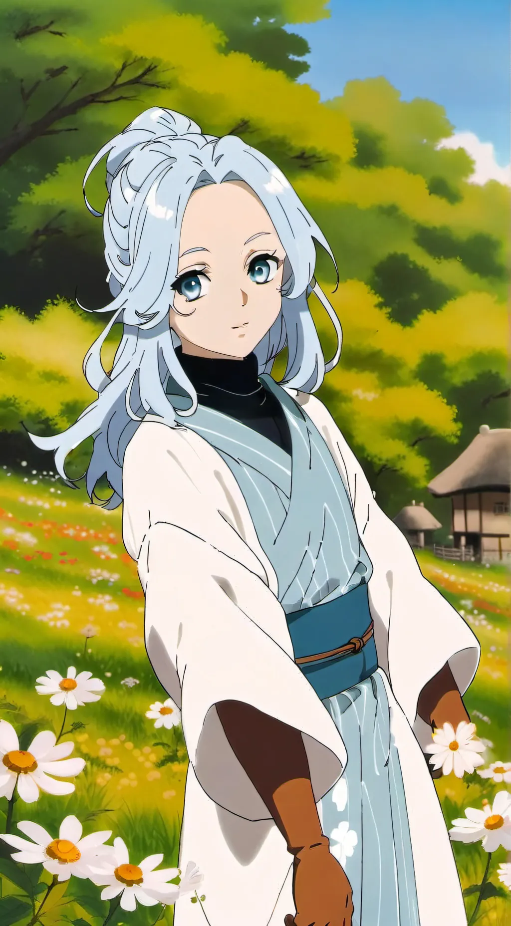 ai character: melany background