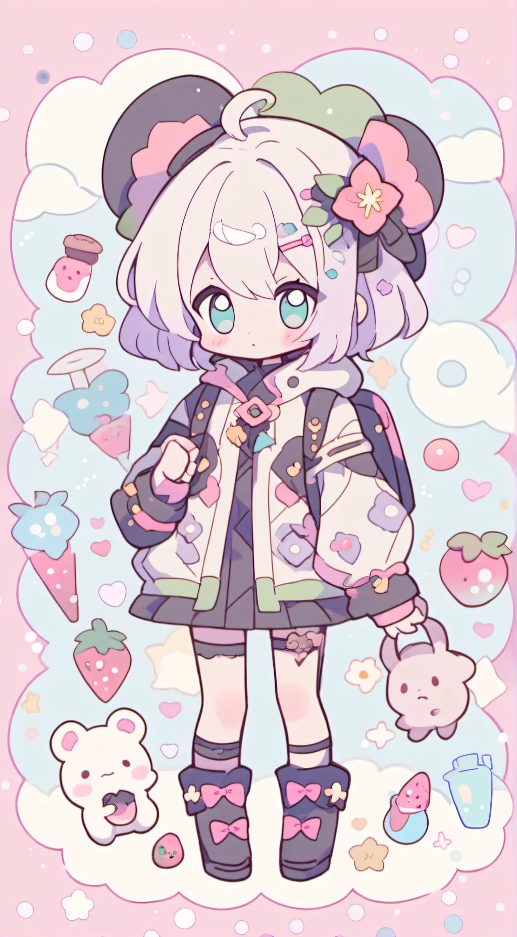 ai character: Natalie  background