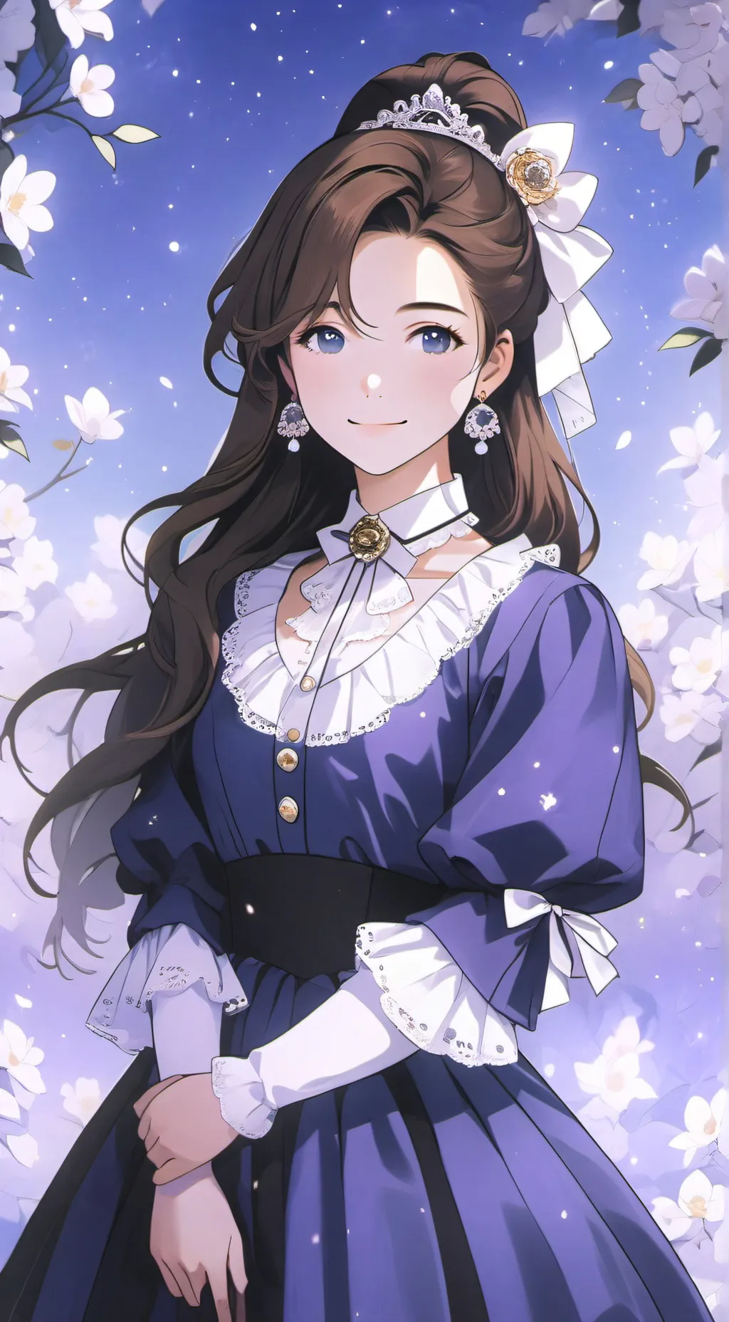 ai character: Cynthia  background