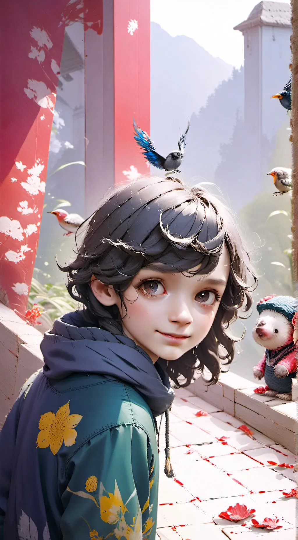 ai character: Kai background