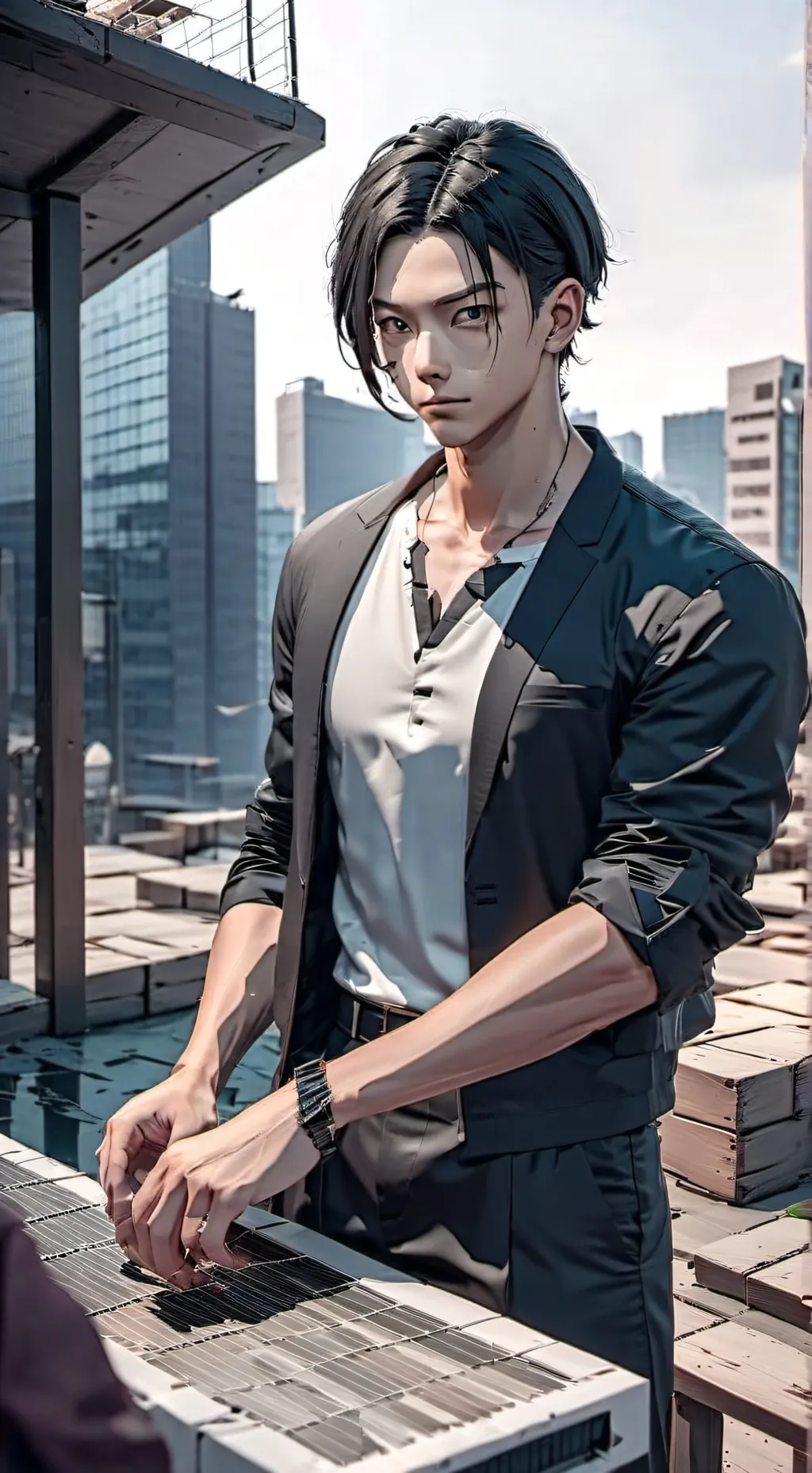 ai character: cing chan .. background
