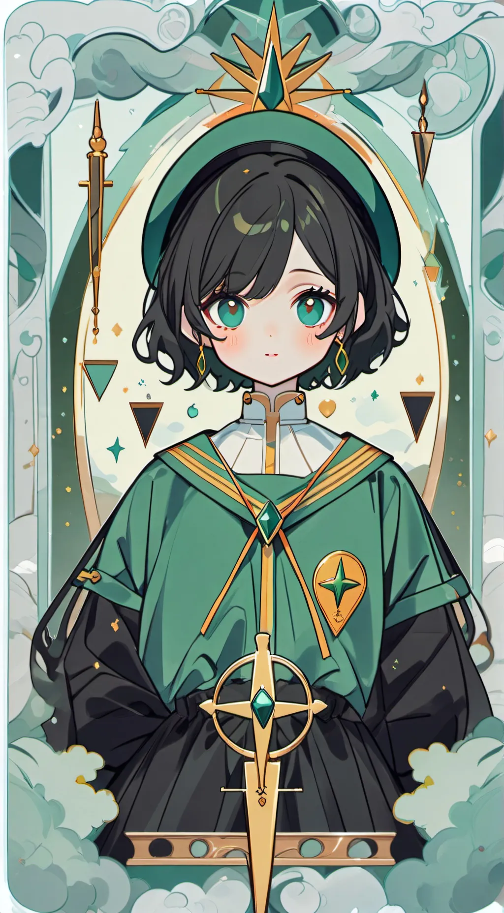 ai character: Mira Ml background