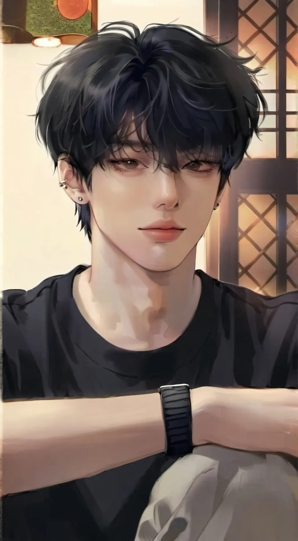 ai character: xien tieo  background
