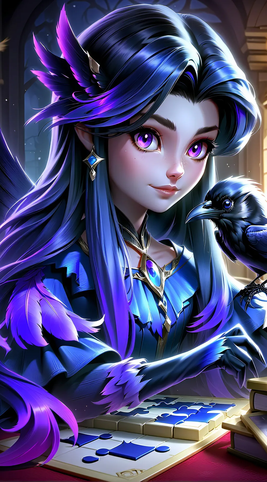 ai character: amigas :3 background