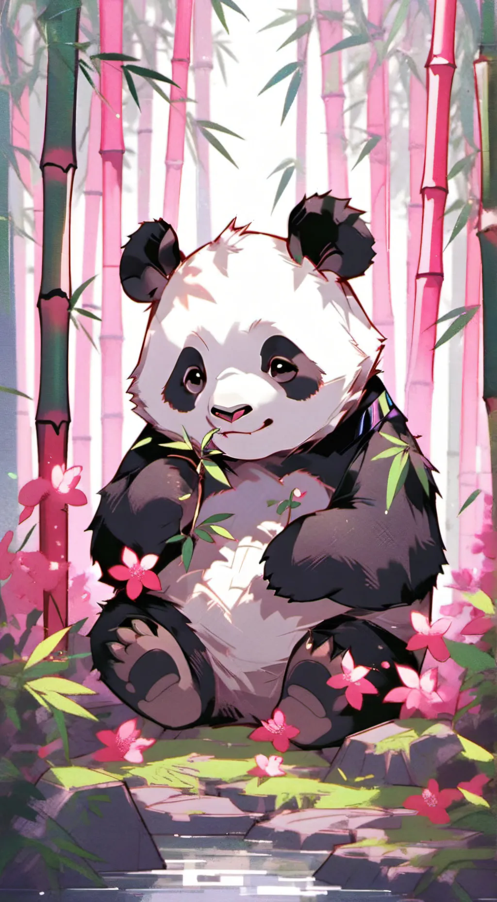 ai character: Pandita :] background