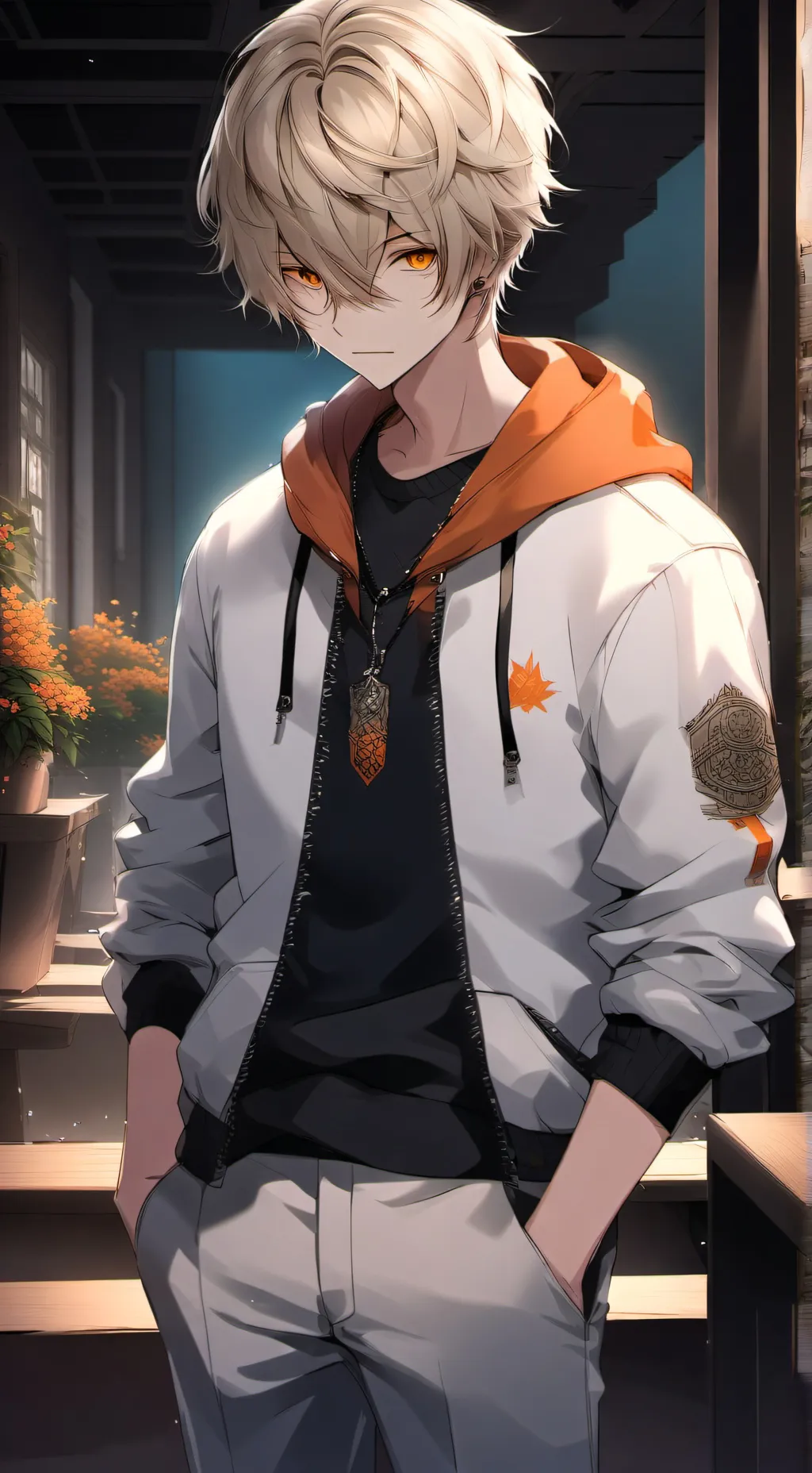 ai character: Nil background