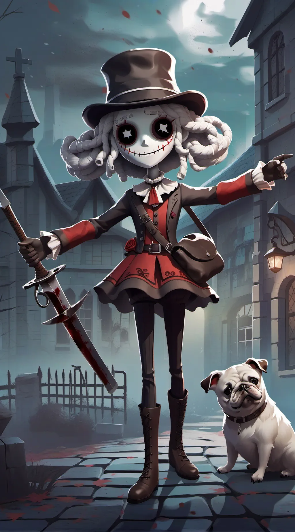 ai character: Forsaken mm background