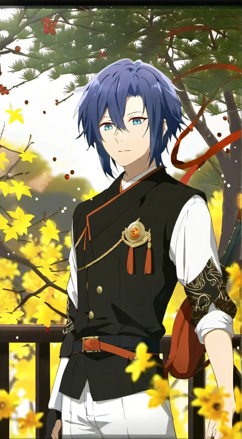 ai character: Leo background